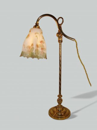 Unsigned | Cast Brass "Student's" Desk Lamp | France Early c.20th | SOLD