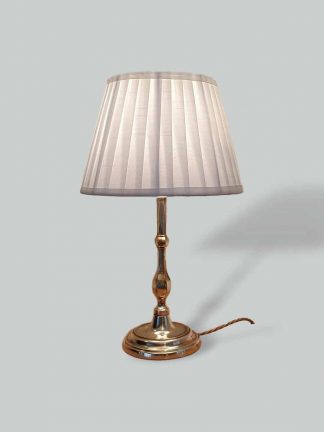 J & W.B.Smith Ltd, London & Glasgow | 2 Edwardian Brass Table Standards | England c.1925 | SOLD