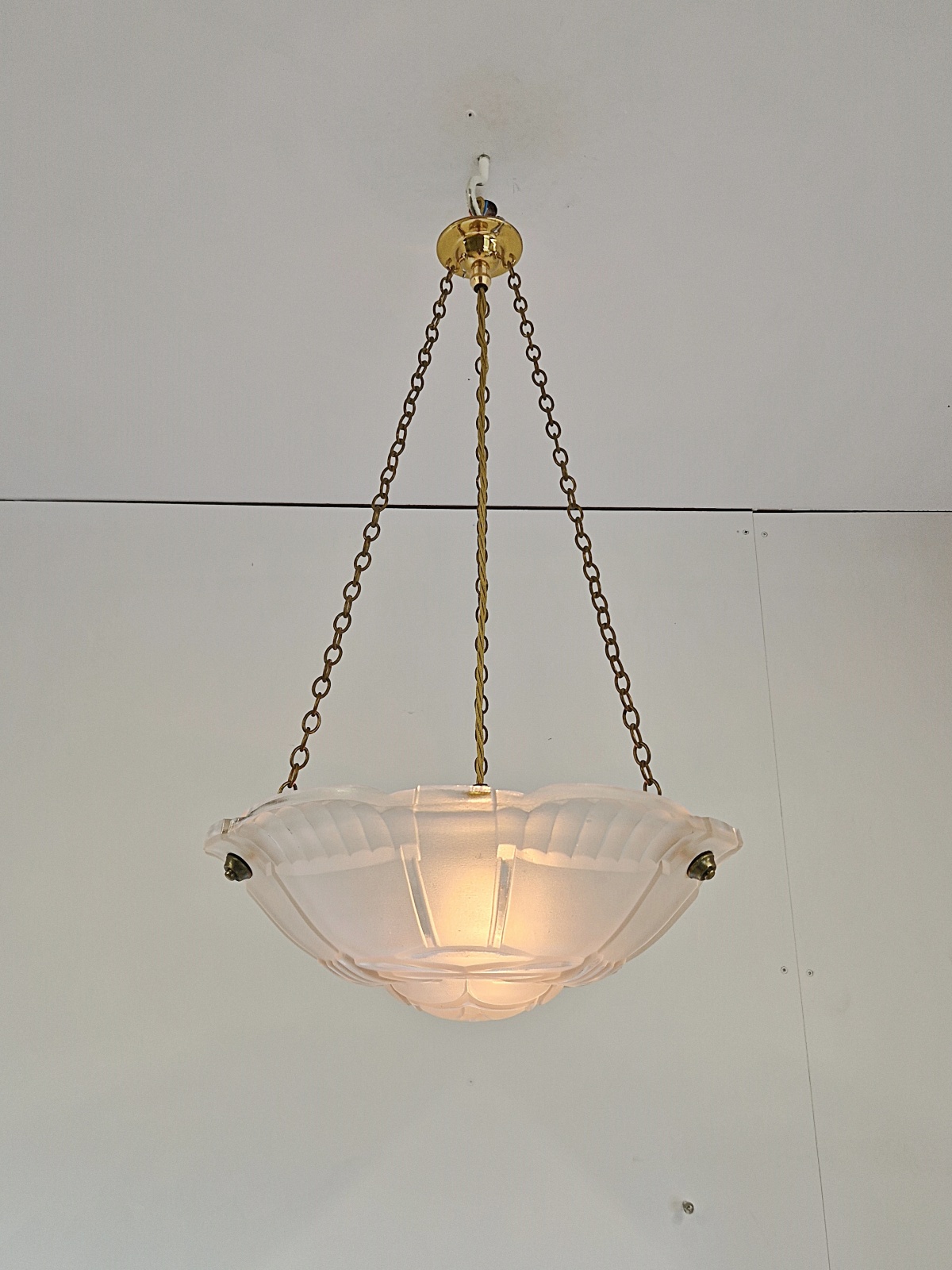 Ernst-Marius Sabino | Art Deco Plafonnier | France c.1925 | SOLD - Image 2