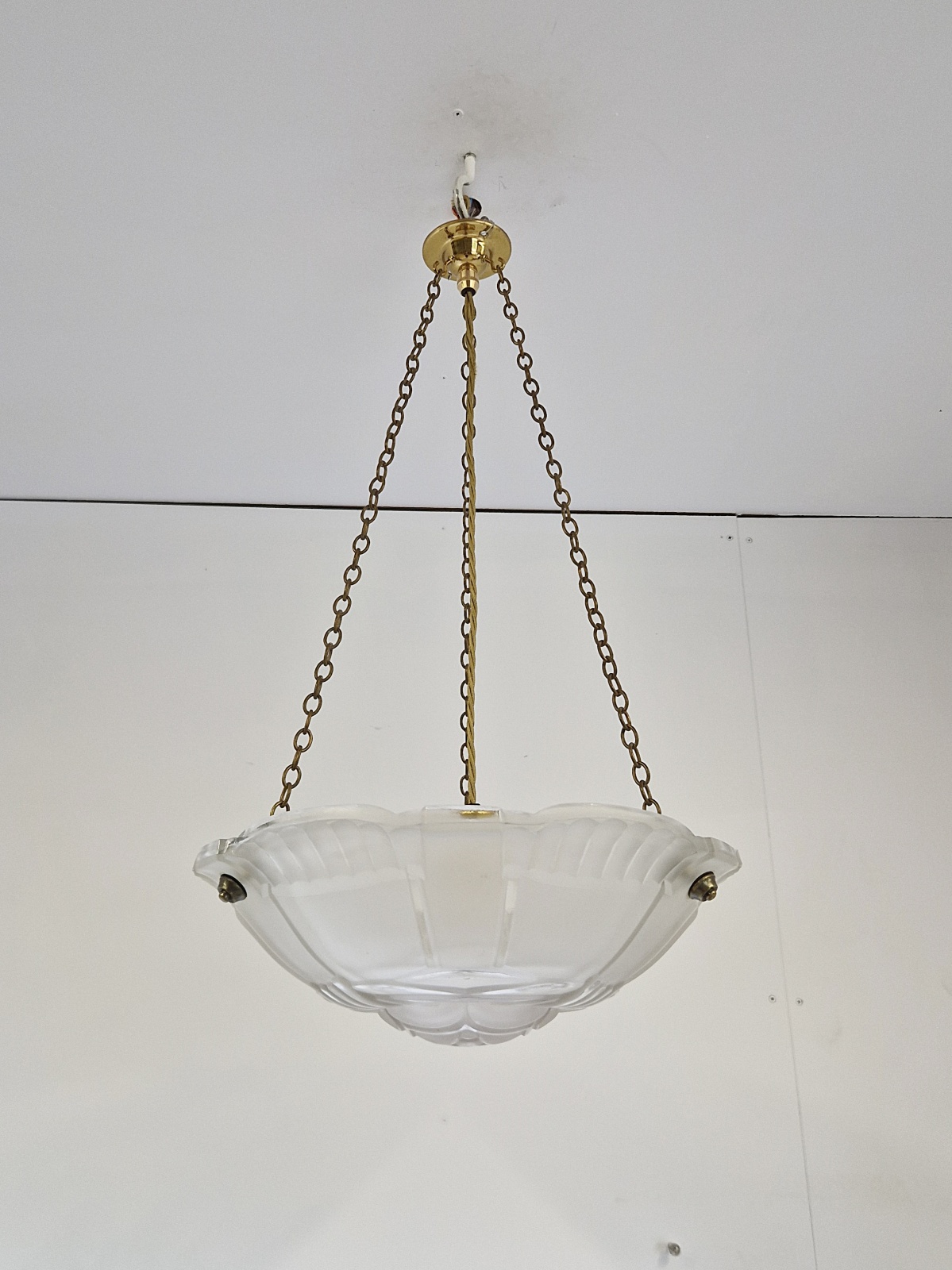 Ernst-Marius Sabino | Art Deco Plafonnier | France c.1925 | SOLD - Image 3