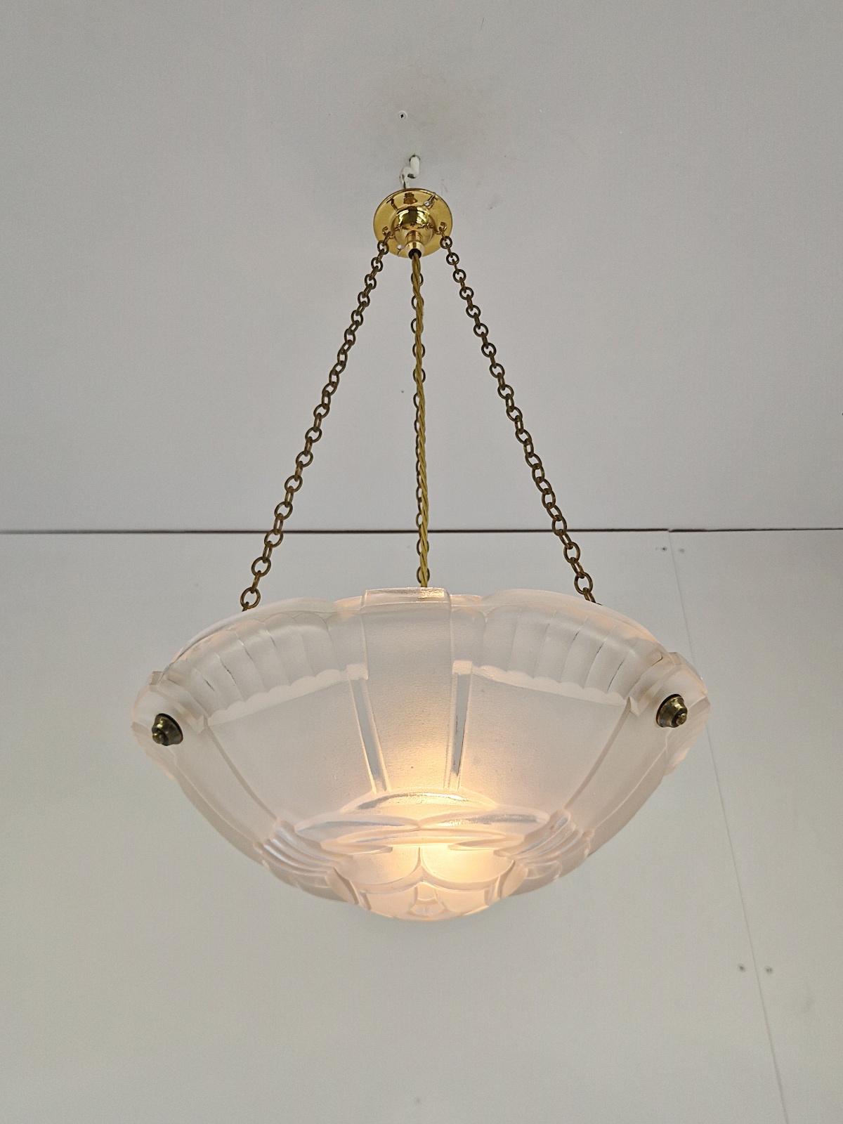 Ernst-Marius Sabino | Art Deco Plafonnier | France c.1925 | SOLD - Image 4