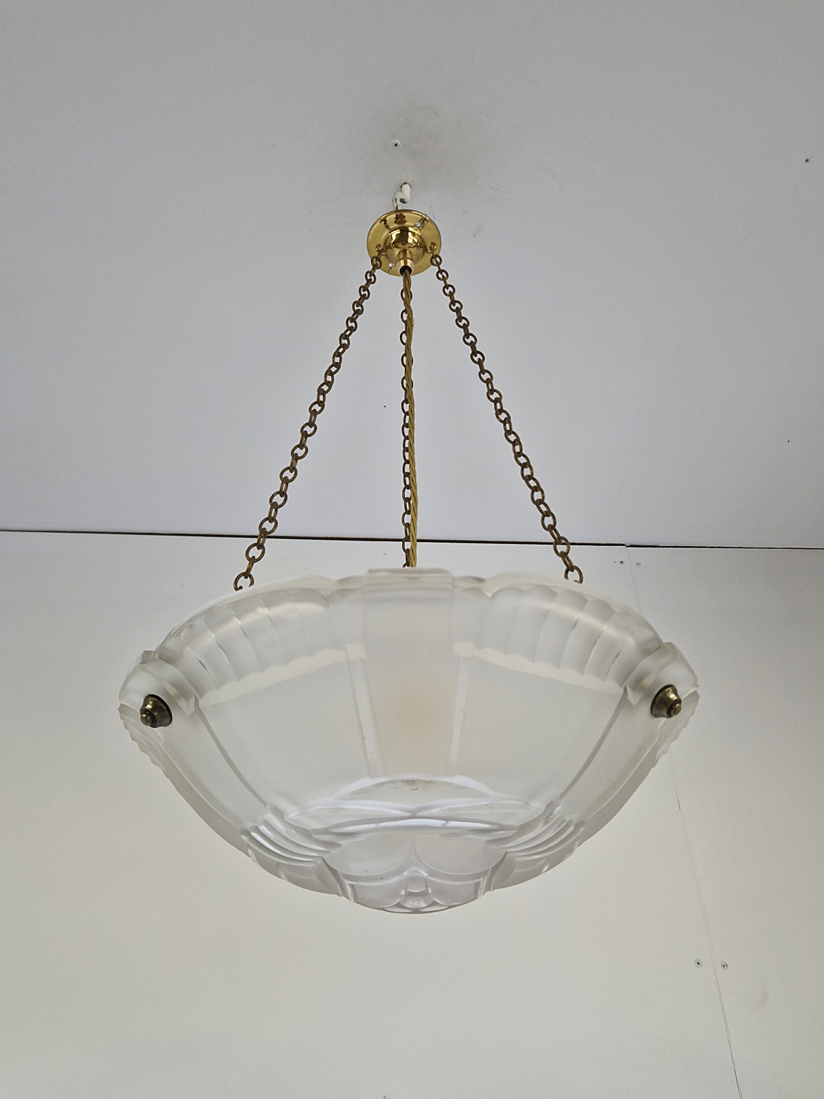 Ernst-Marius Sabino | Art Deco Plafonnier | France c.1925 | SOLD - Image 5