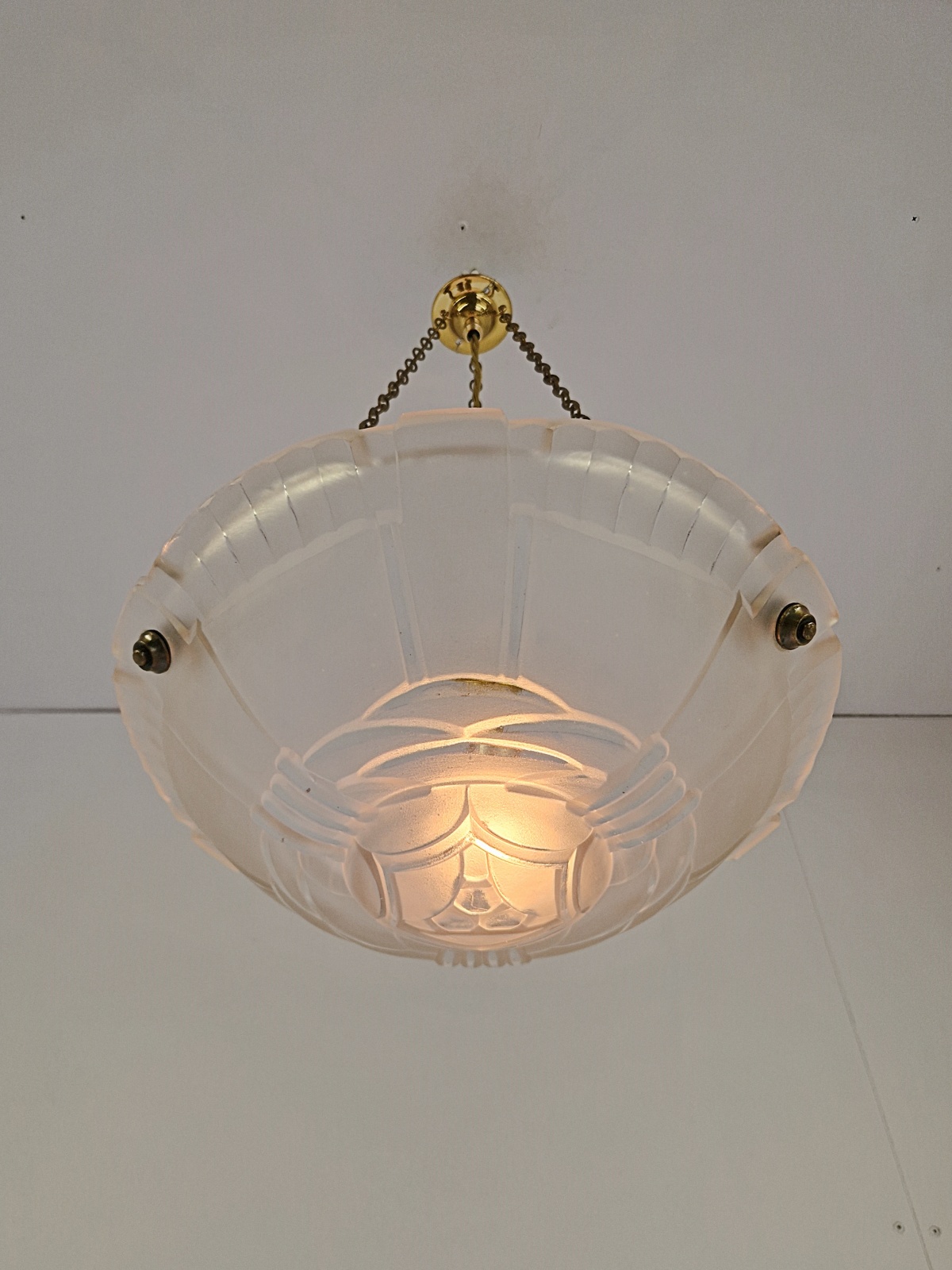 Ernst-Marius Sabino | Art Deco Plafonnier | France c.1925 | SOLD - Image 6