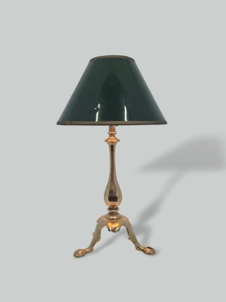 The General Electric Company (G.E.C) | 2 Edwardian Brass Table Standards | Shade Not Included