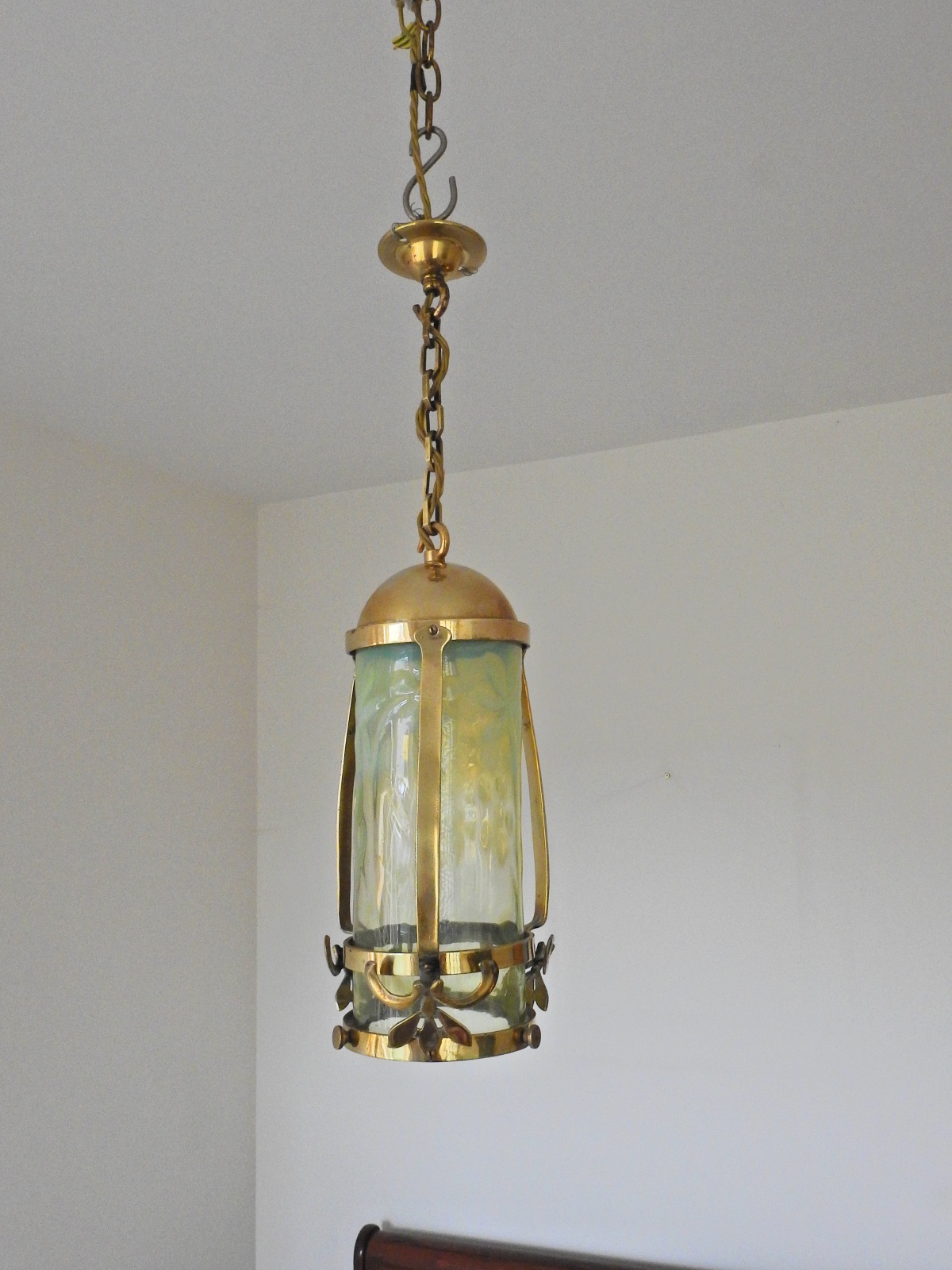 Henry.G.Richardson & Sons | Small Art Nouveau Hall Lantern | England c.1900 | SOLD - Image 2