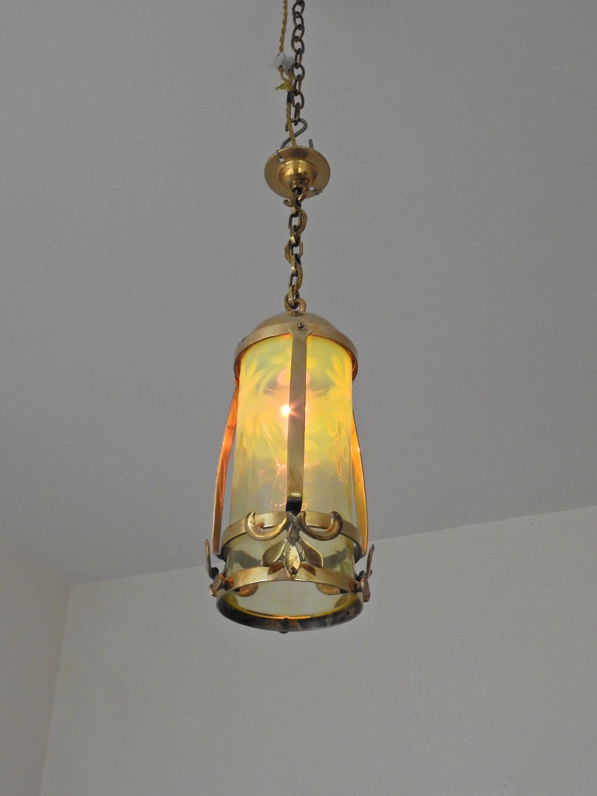 Henry.G.Richardson & Sons | Small Art Nouveau Hall Lantern | England c.1900 | SOLD - Image 3