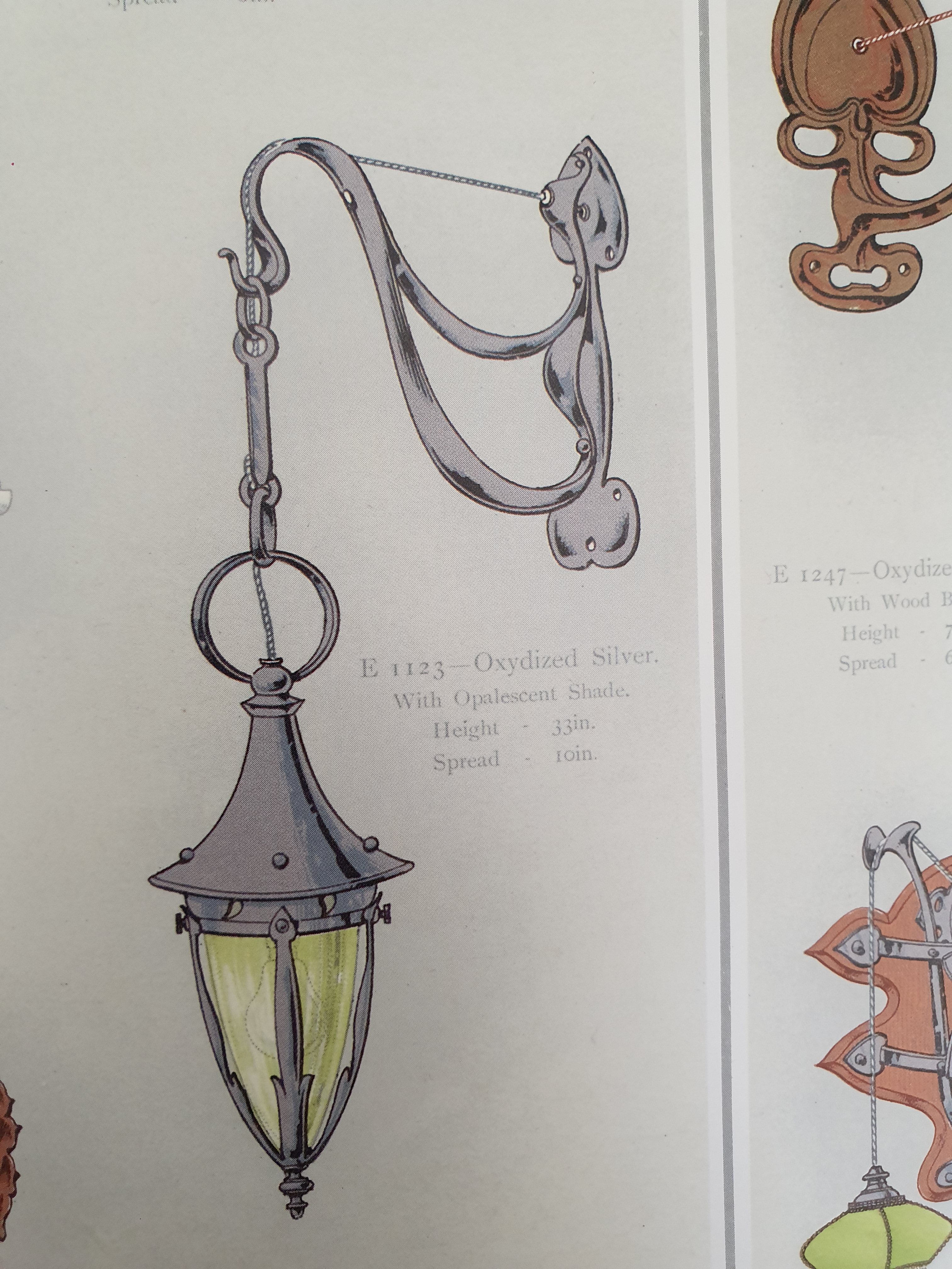 James Hinks & Son, Birmingham | Art Nouveau Cast Brass Wall Lights | England c.1905 | SOLD - Image 4