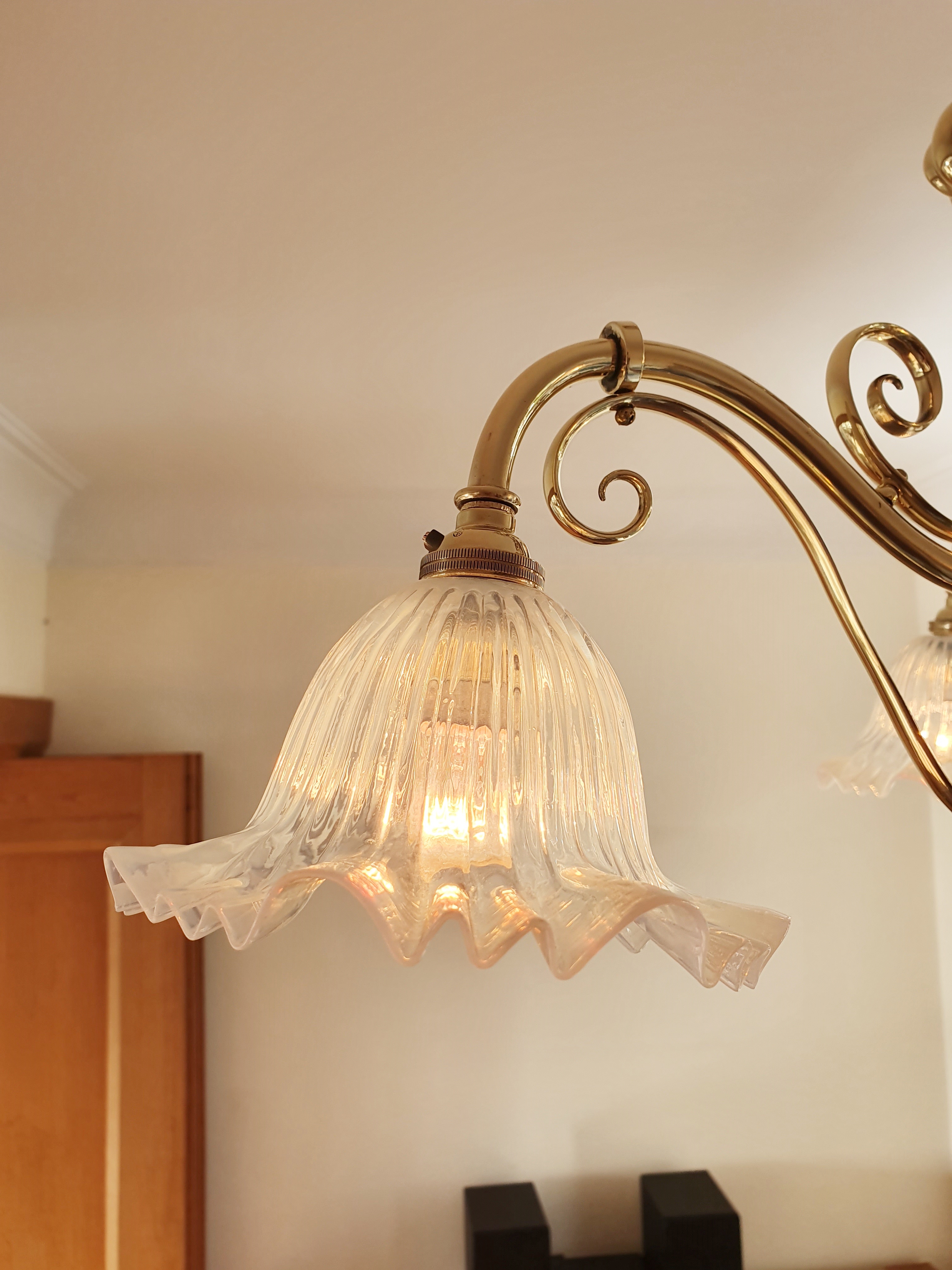 Best & Lloyd, Birmingham | Art Nouveau 3-Branch Ceiling Light | England c.1900 | SOLD - Image 6