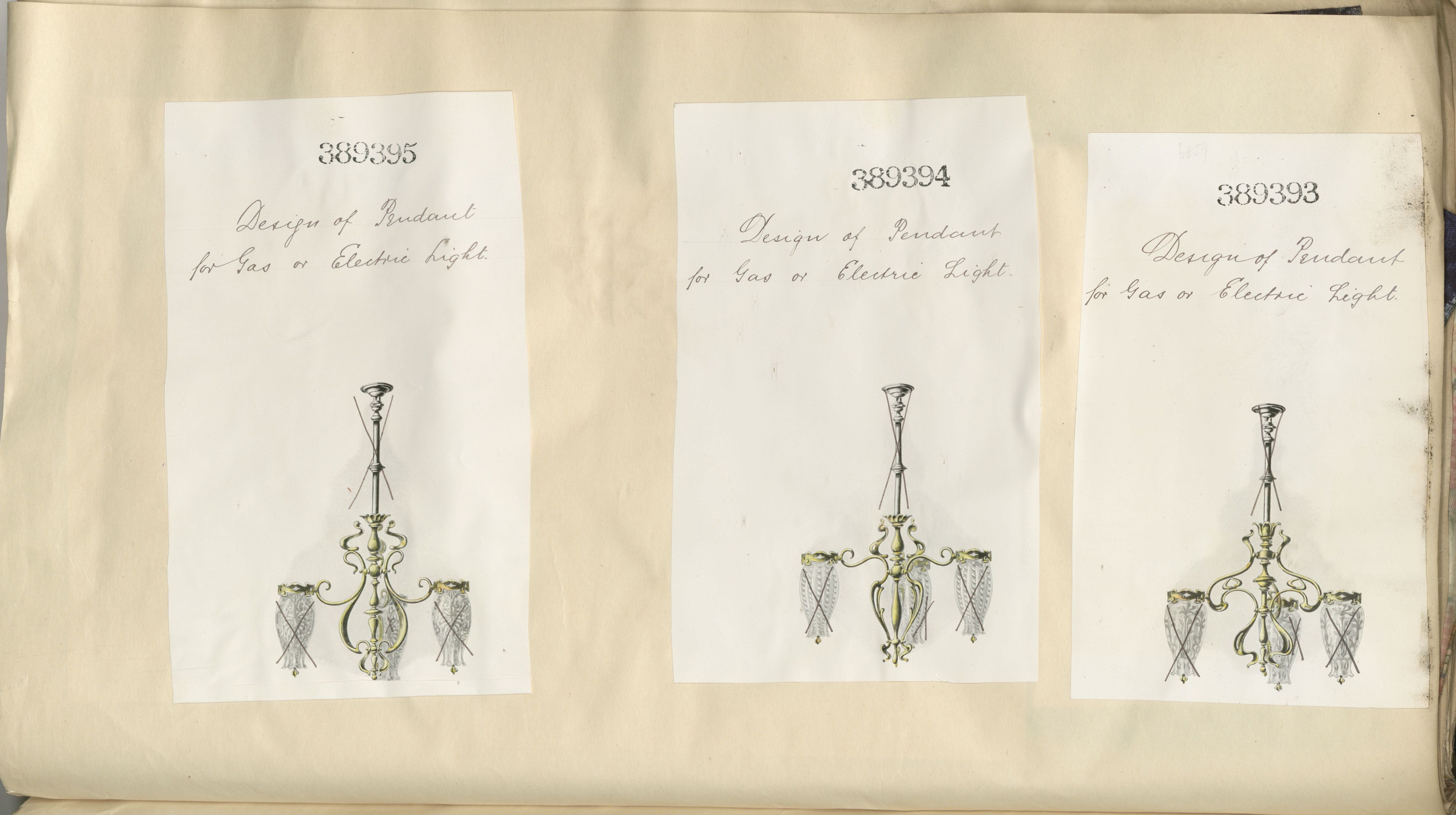 William Whitehouse & Co. Birmingham | 2 Art Nouveau Cast Brass Wall Lights | England 1902 | SOLD - Image 8
