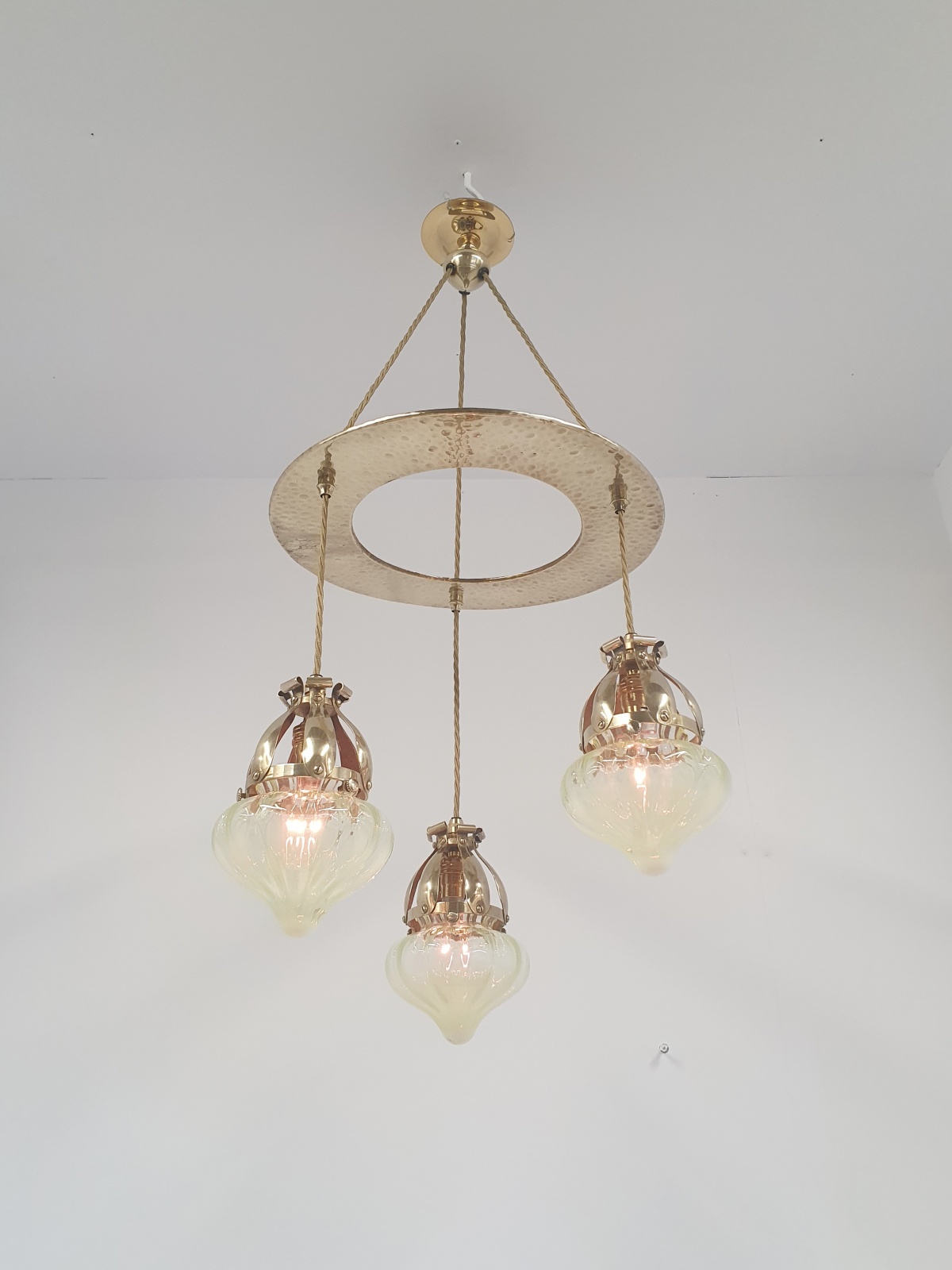 Unsigned | Arts & Crafts Hanging Light | England c.1900 | SOLD - Image 3