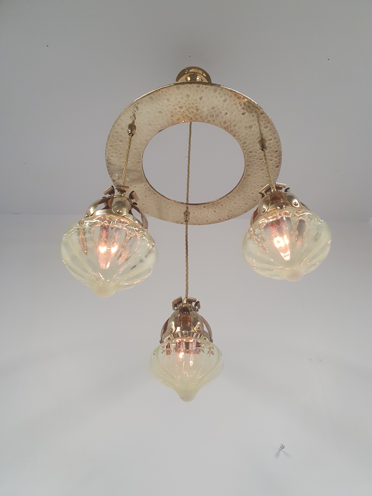 Unsigned | Arts & Crafts Hanging Light | England c.1900 | SOLD - Image 5