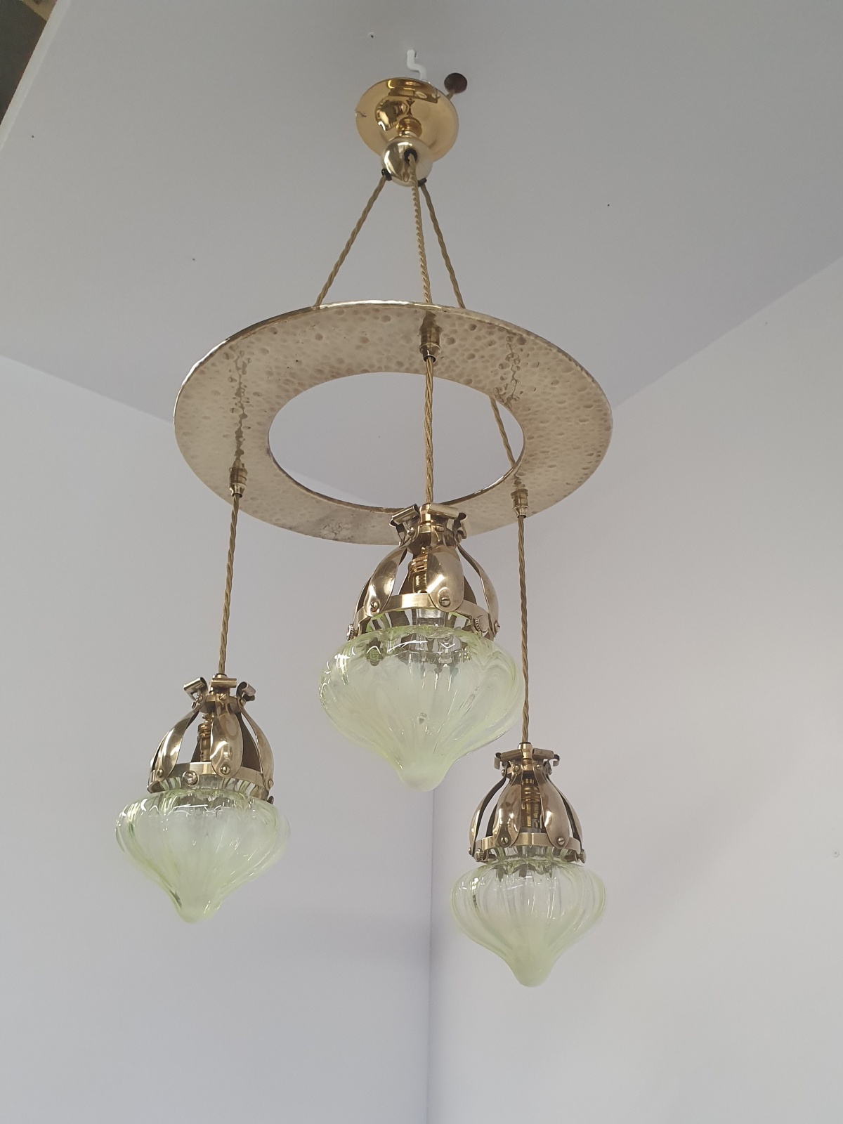 Unsigned | Arts & Crafts Hanging Light | England c.1900 | SOLD - Image 8