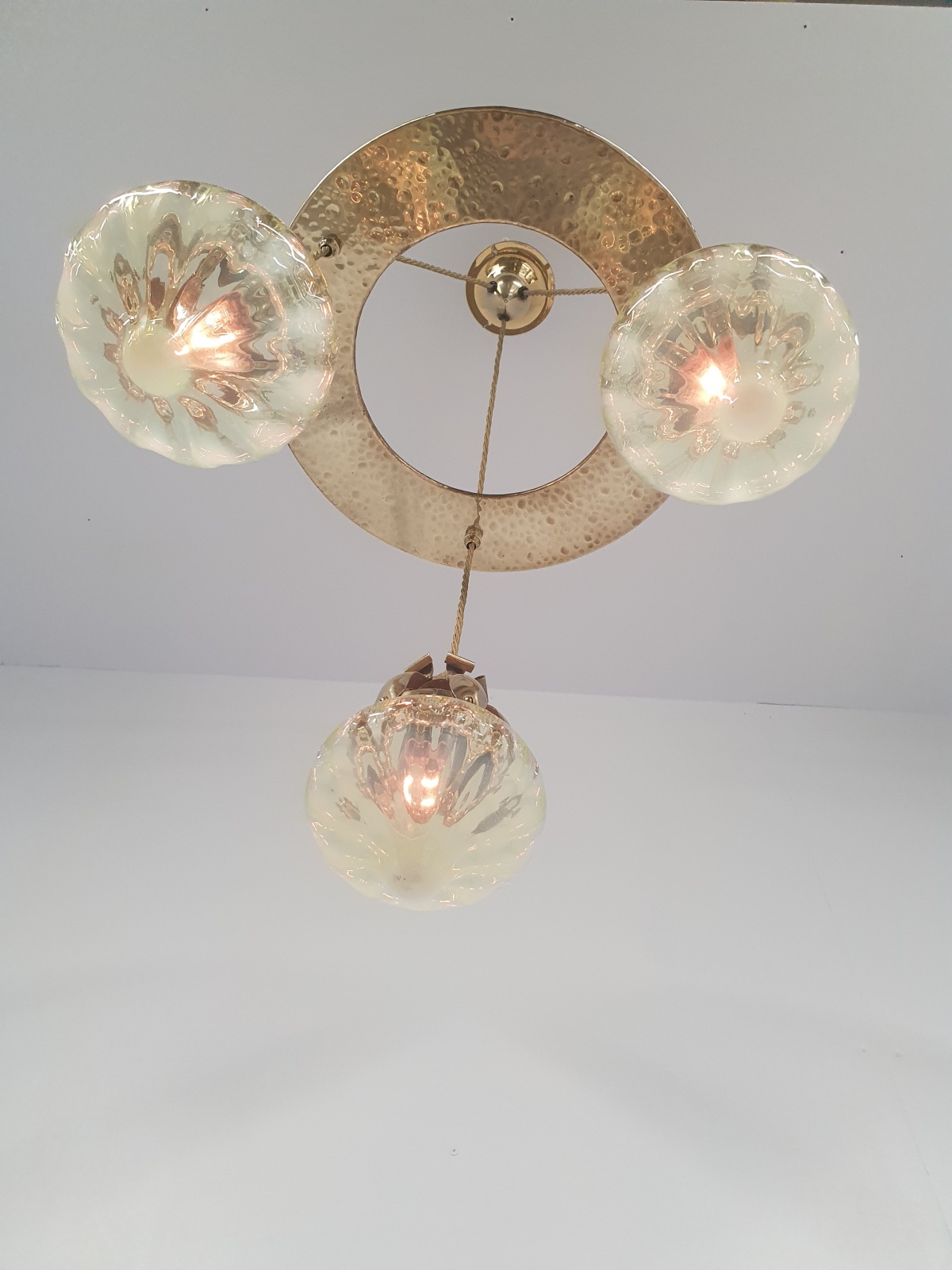 Unsigned | Arts & Crafts Hanging Light | England c.1900 | SOLD - Image 9