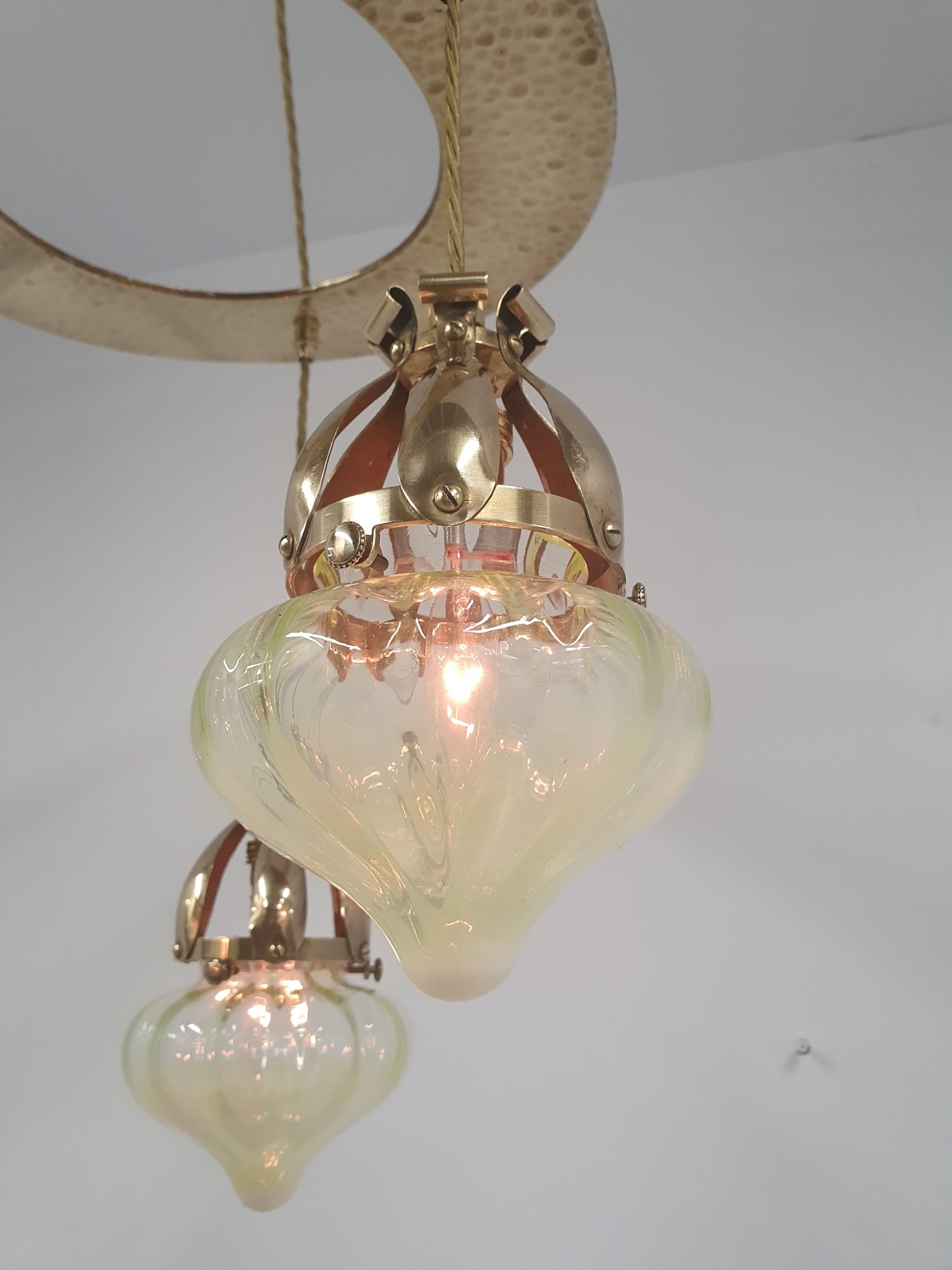 Unsigned | Arts & Crafts Hanging Light | England c.1900 | SOLD - Image 11