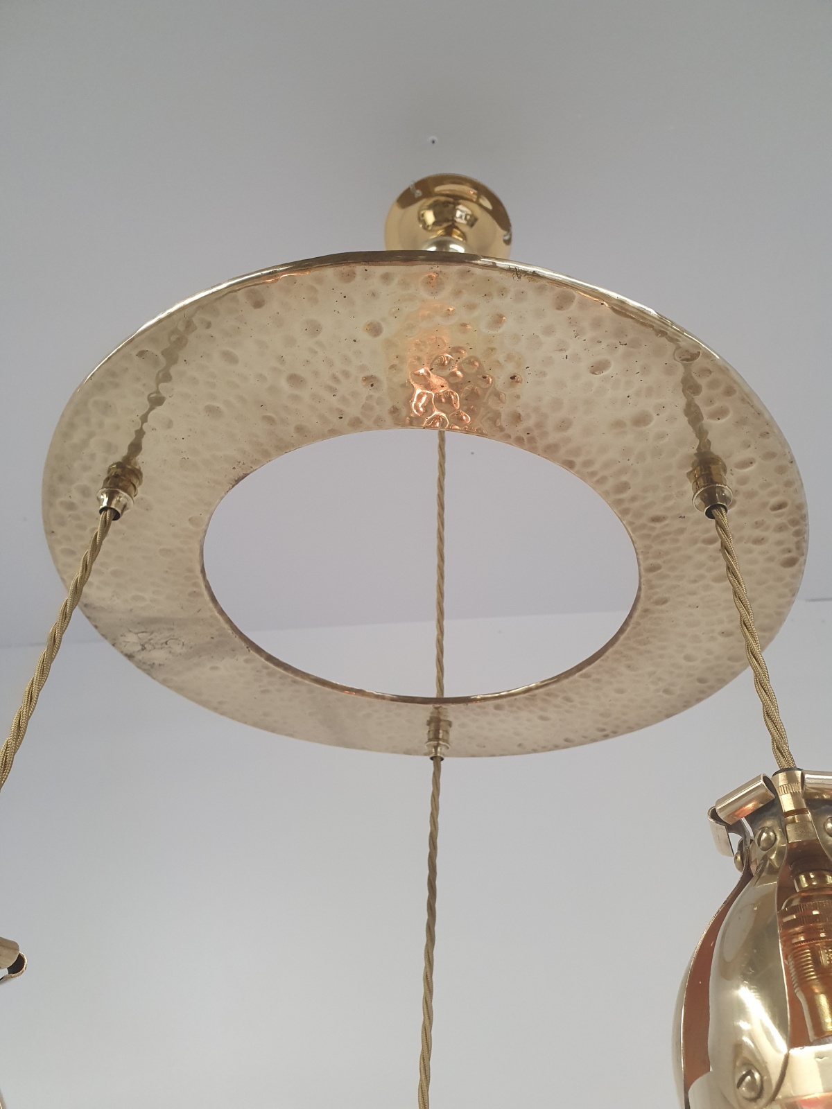 Unsigned | Arts & Crafts Hanging Light | England c.1900 | SOLD - Image 12