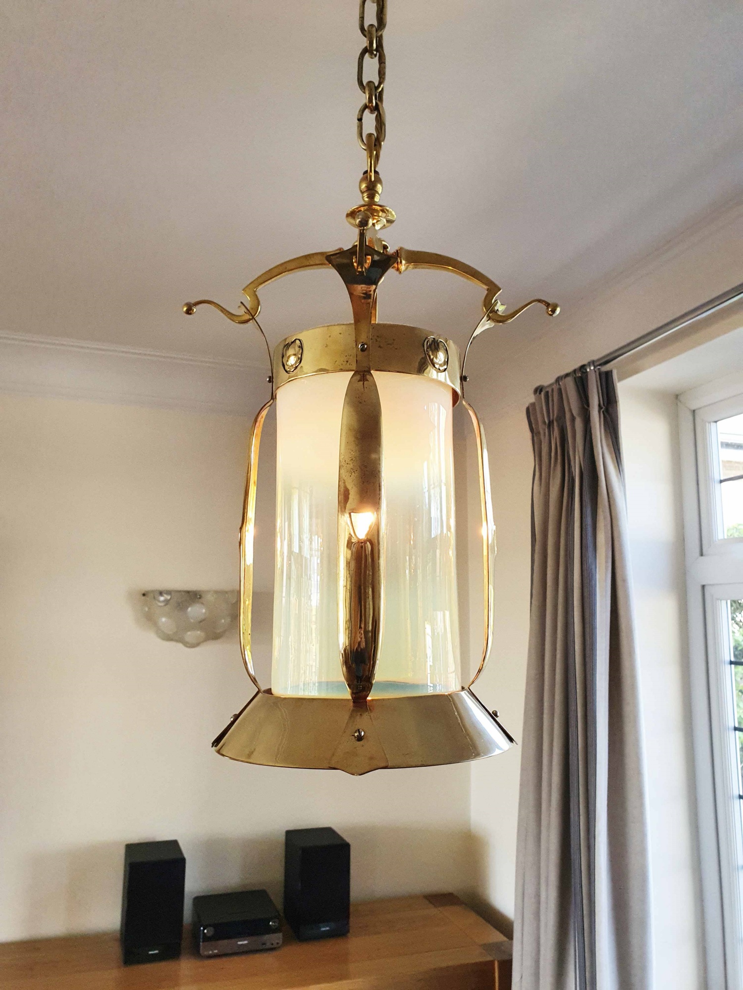 The General Electric Company (G.E.C) | Large Arts & Crafts Hall Lantern | England c.1905 | SOLD - Image 5