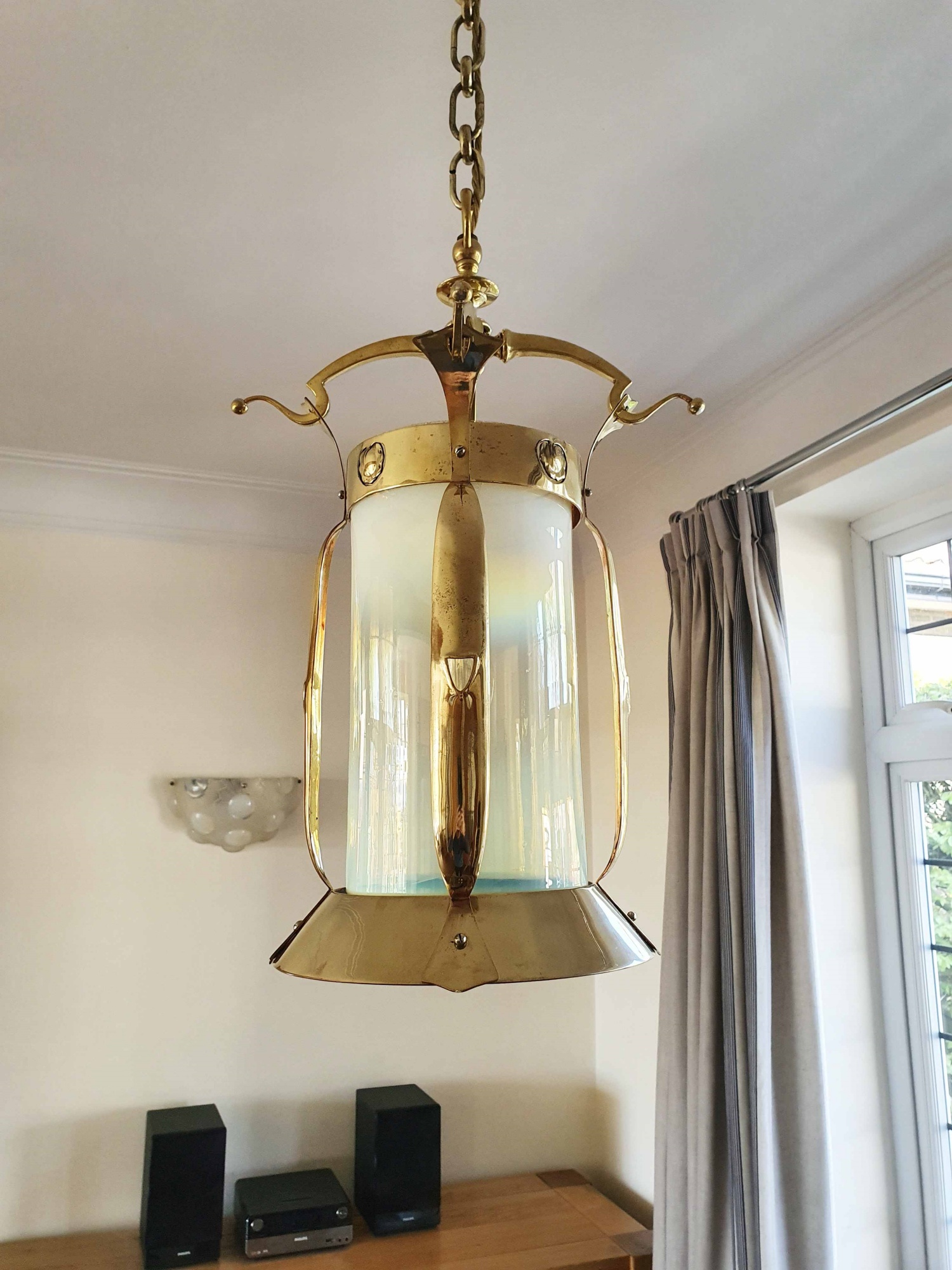 The General Electric Company (G.E.C) | Large Arts & Crafts Hall Lantern | England c.1905 | SOLD - Image 6