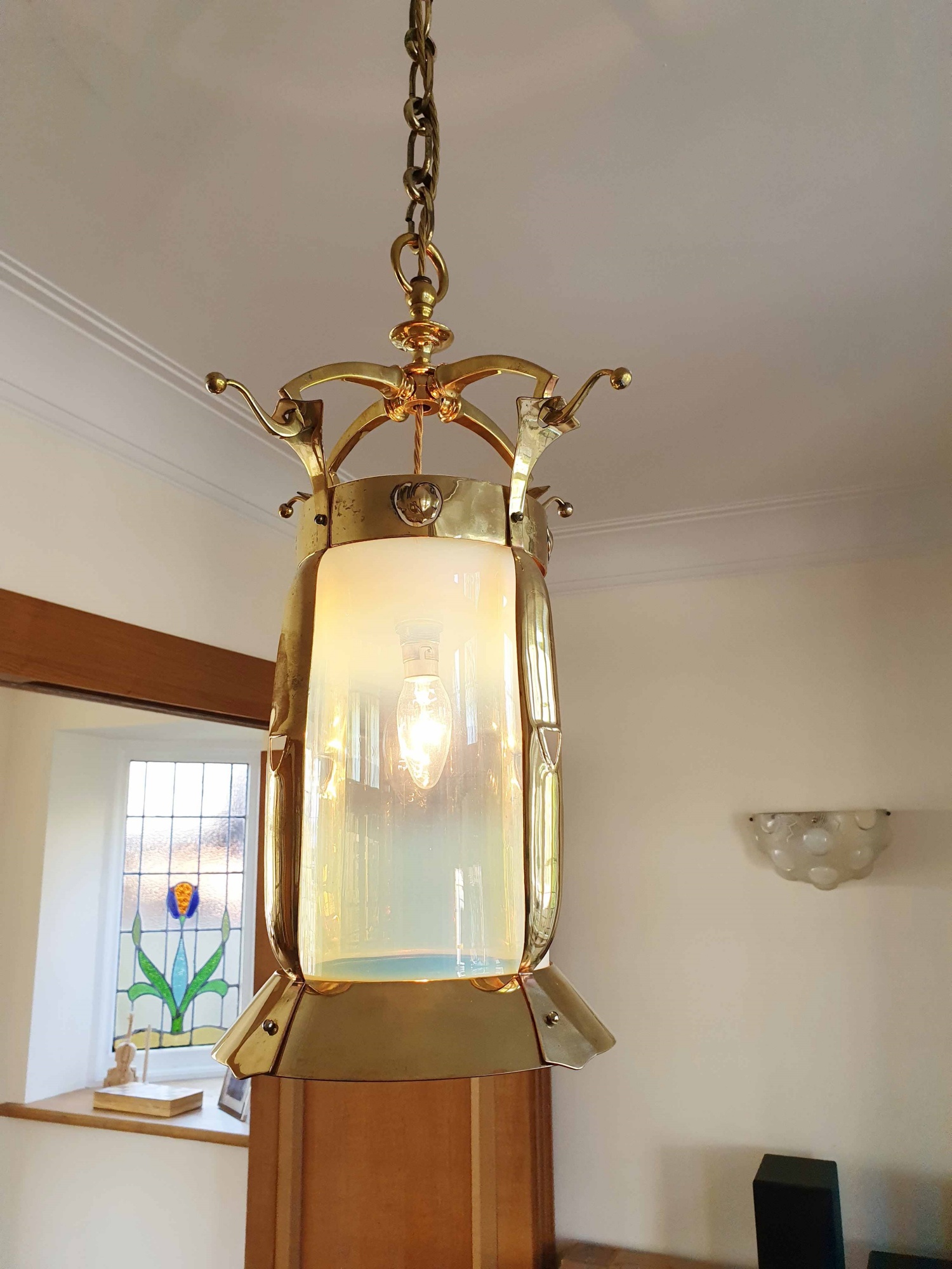 The General Electric Company (G.E.C) | Large Arts & Crafts Hall Lantern | England c.1905 | SOLD - Image 8