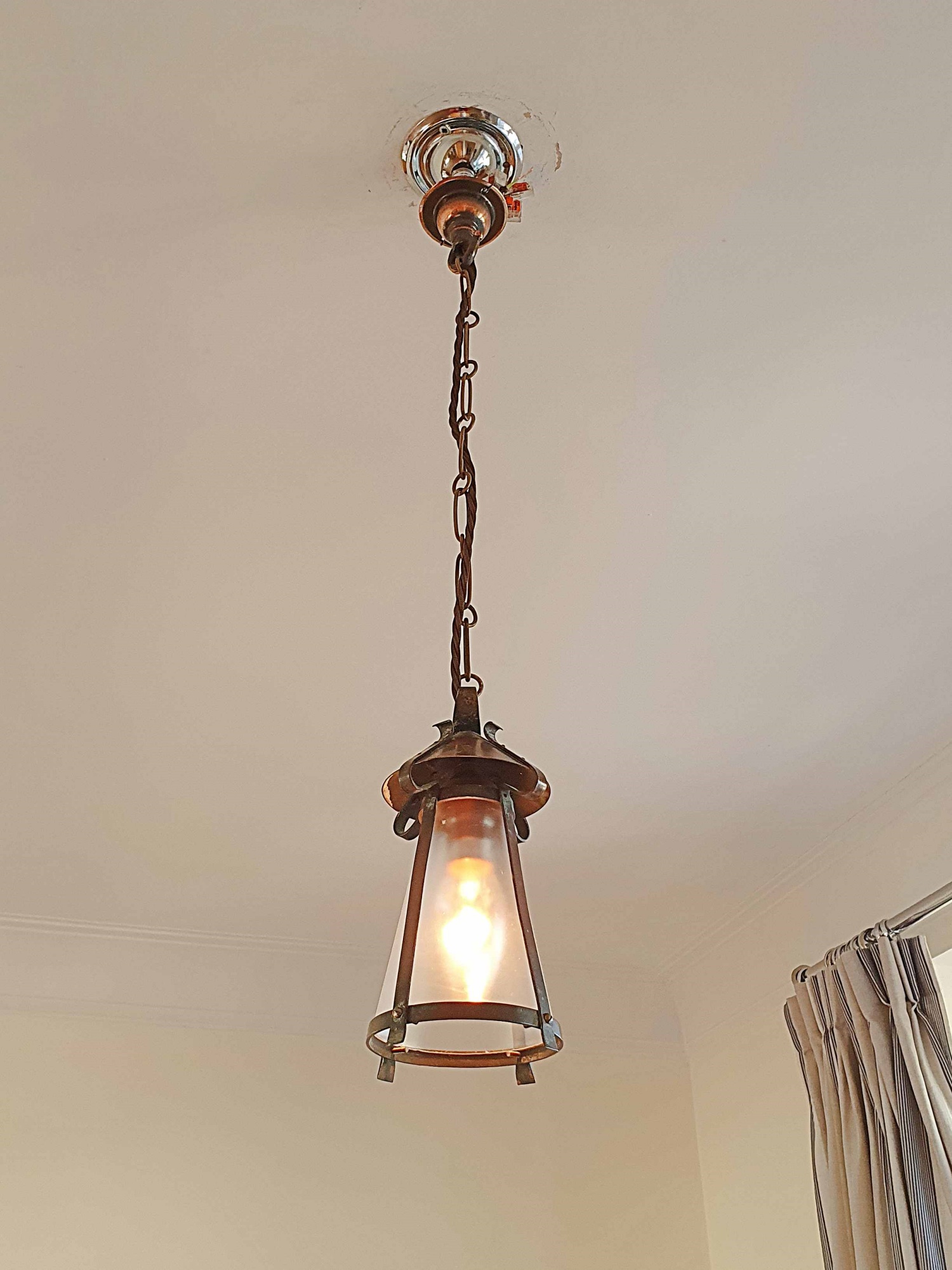 Attributed The Glasgow School | Arts & Crafts Lantern | Scotland c.1900 | SOLD - Image 3