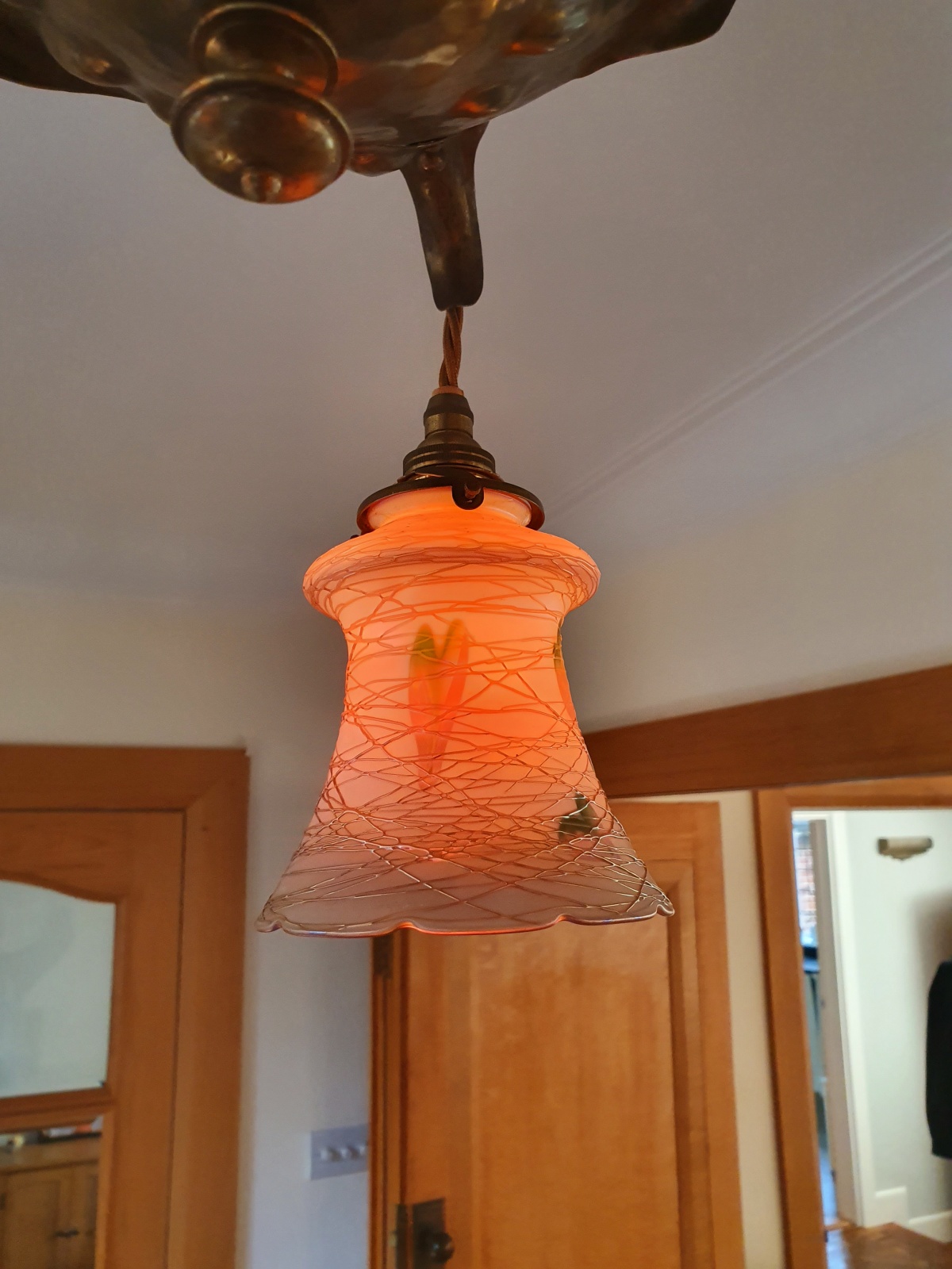 Unsigned | Copper Arts & Crafts Hanging Lamp | England & U.S.A | SOLD - Image 8