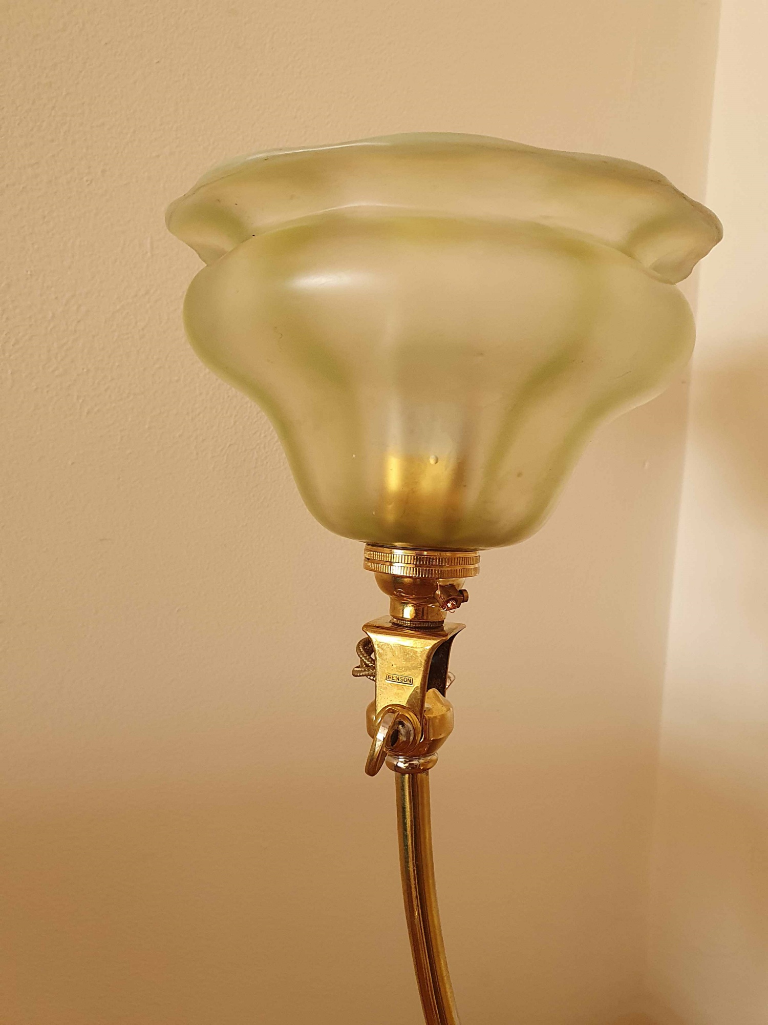 W.A.S Benson, London | 2 Brass Arts & Crafts Desk Lamps | England c.1900 | SOLD - Image 5