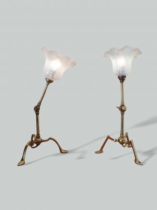The General Electric Company (G.E.C) | 2 Similar Arts & Crafts Table Lamps | England c.1905 | SOLD | SOLD