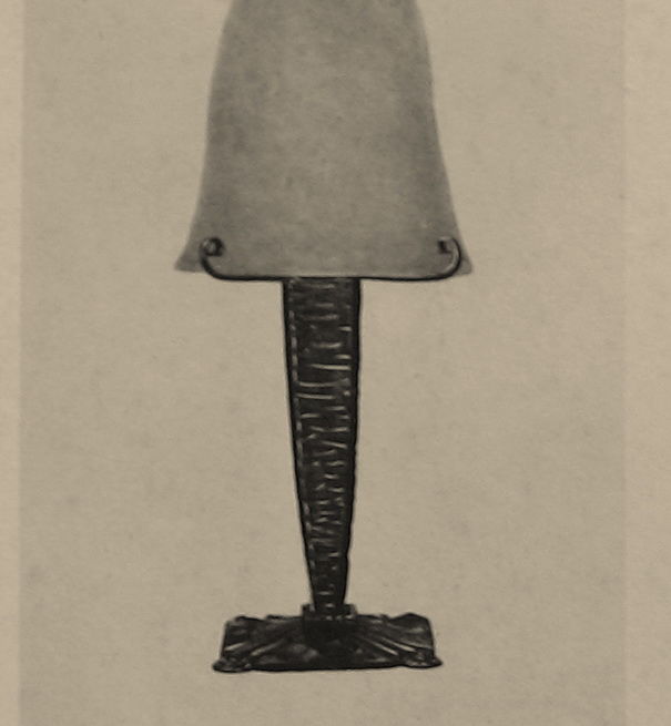 Marcel Vasseur & Daum Frères | Pate-de-verre Table Lamp | France c.1920 | SOLD - Image 5