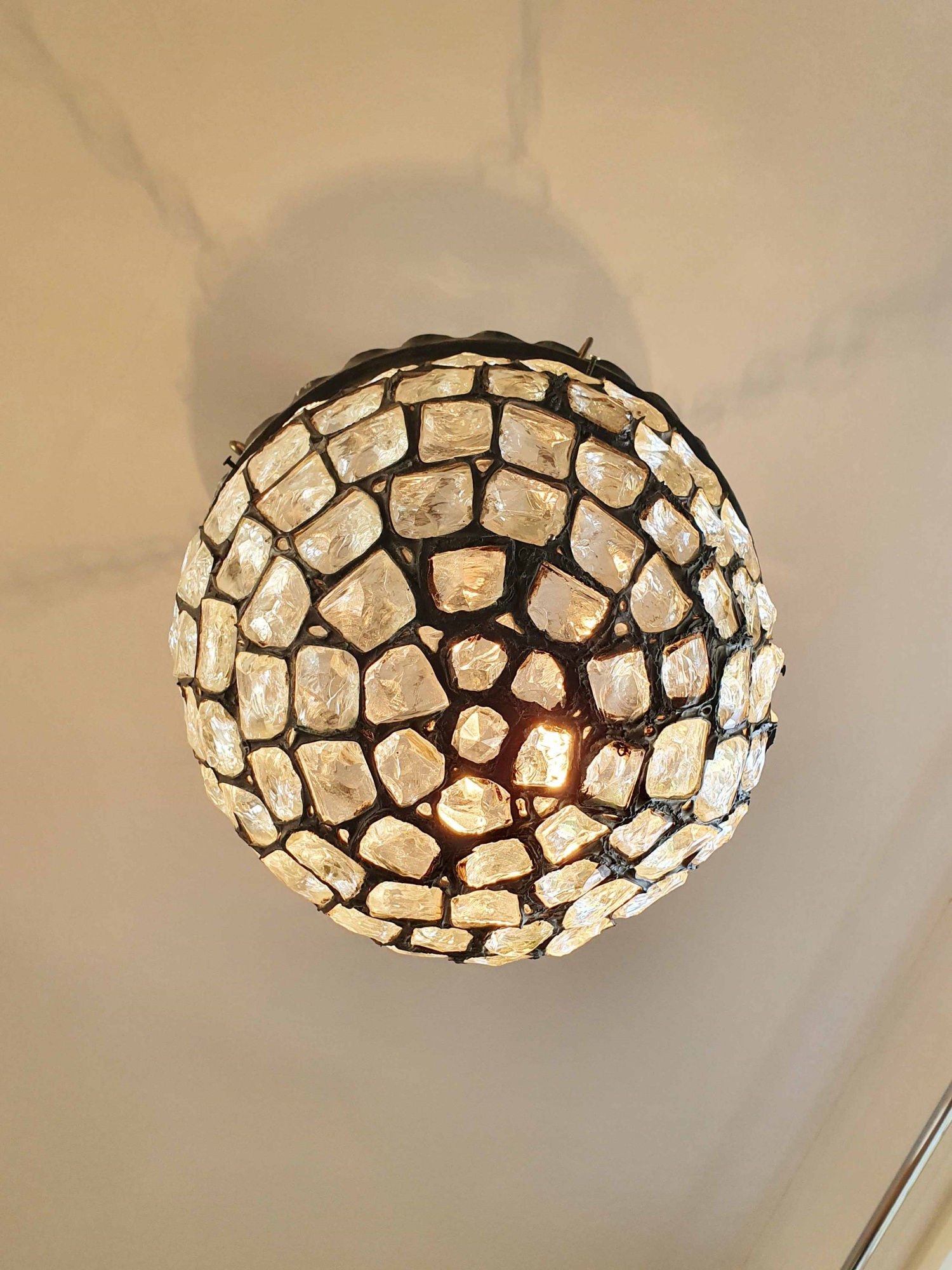 Unsigned | Secessionist "Jugenstil" Leaded-Glass lantern | Austrian c.1900-10 | SOLD - Image 5