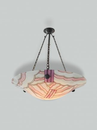 Maxonade Verrier D'Art, Paris | Art Deco Plafonnier | France c.1935