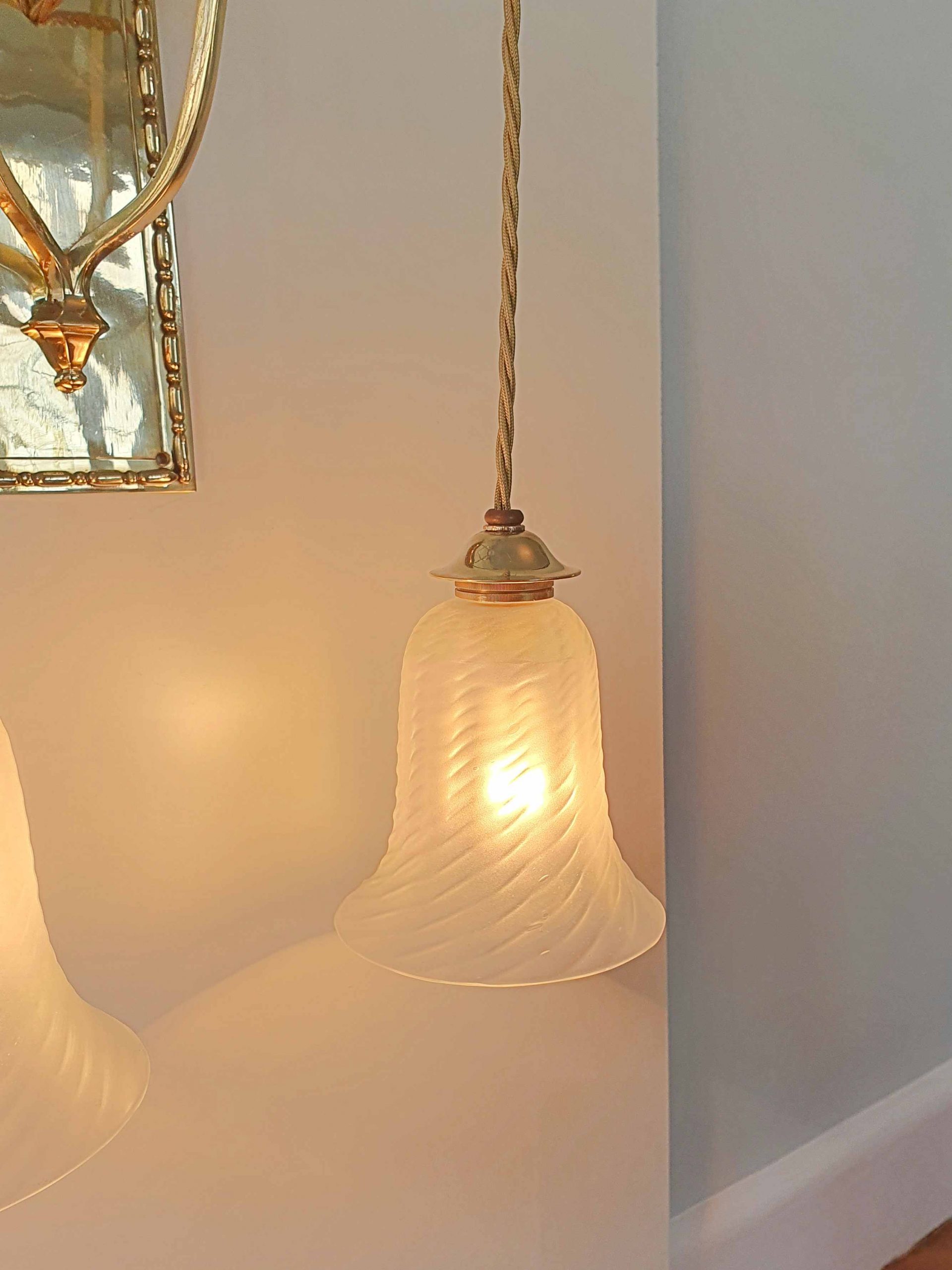 Attributed The General Electric Company | 2 Edwardian Twin-arm Wall Lights | England c.1905 | SOLD - Image 7