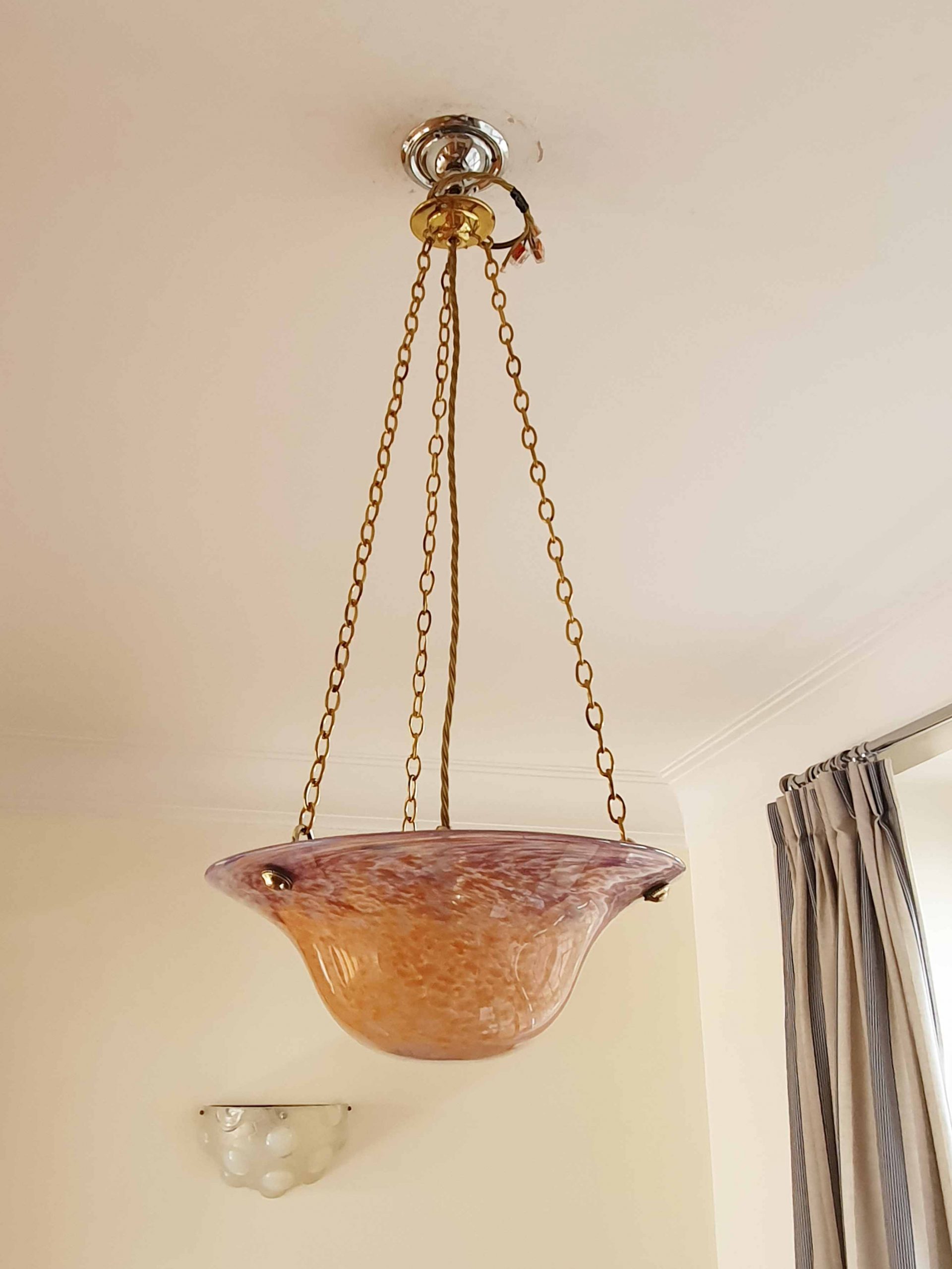 Attributed Vasart Glass, Strathearn | Coloured-Glass Plafonnier | Scotland c.1960 | SOLD - Image 2