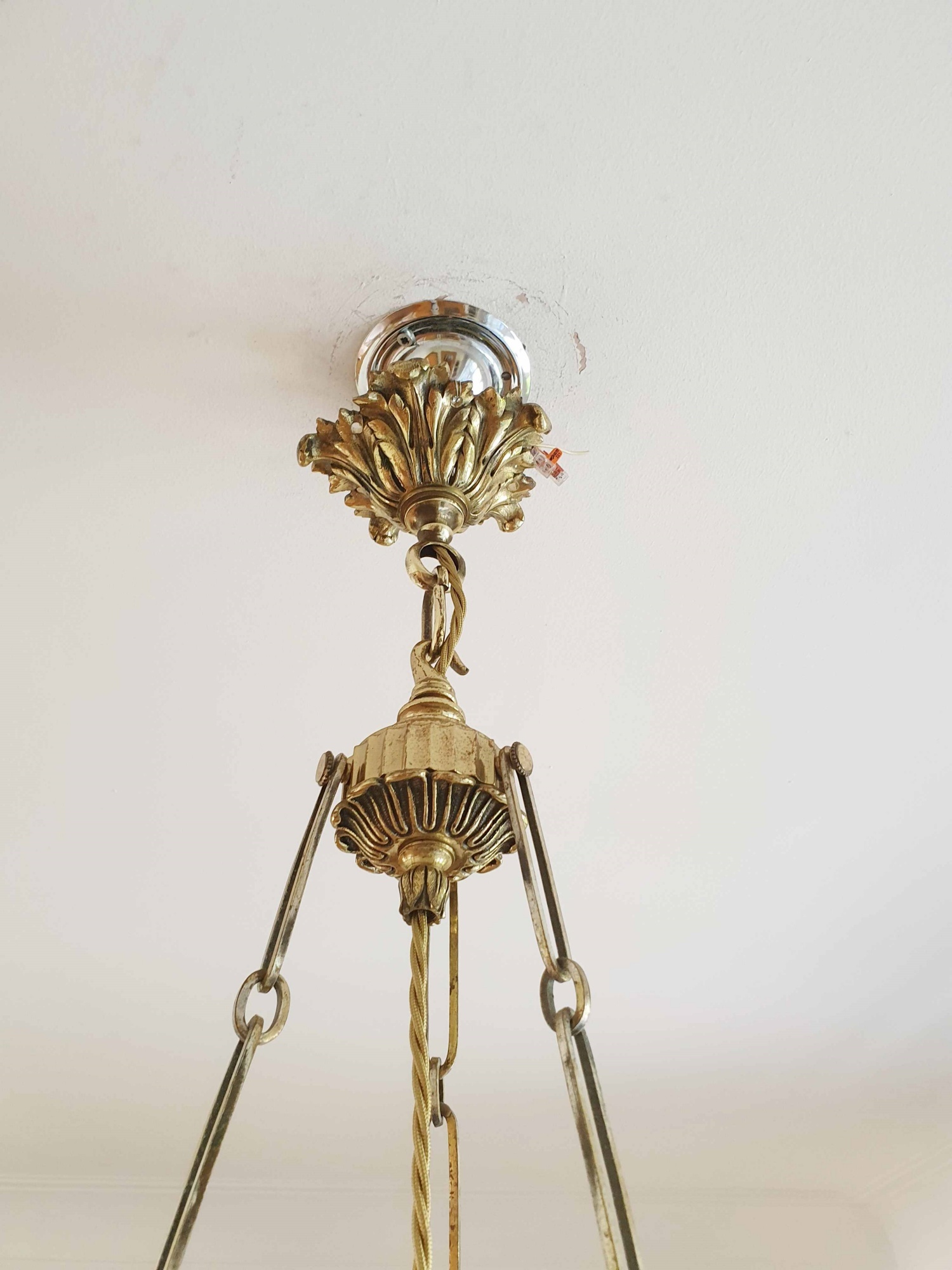 Muller Fréres, Luneville | Pate-de-verre Plafonnier | France c.1930 | SOLD - Image 9