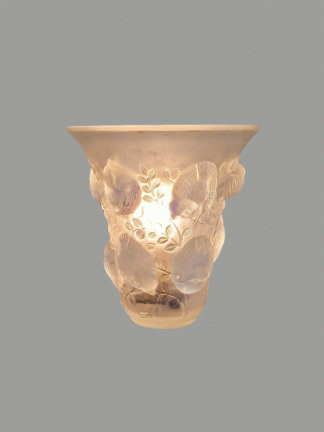 René Lalique | "Saint François" Frosted Glass Night-Light | France c.1930