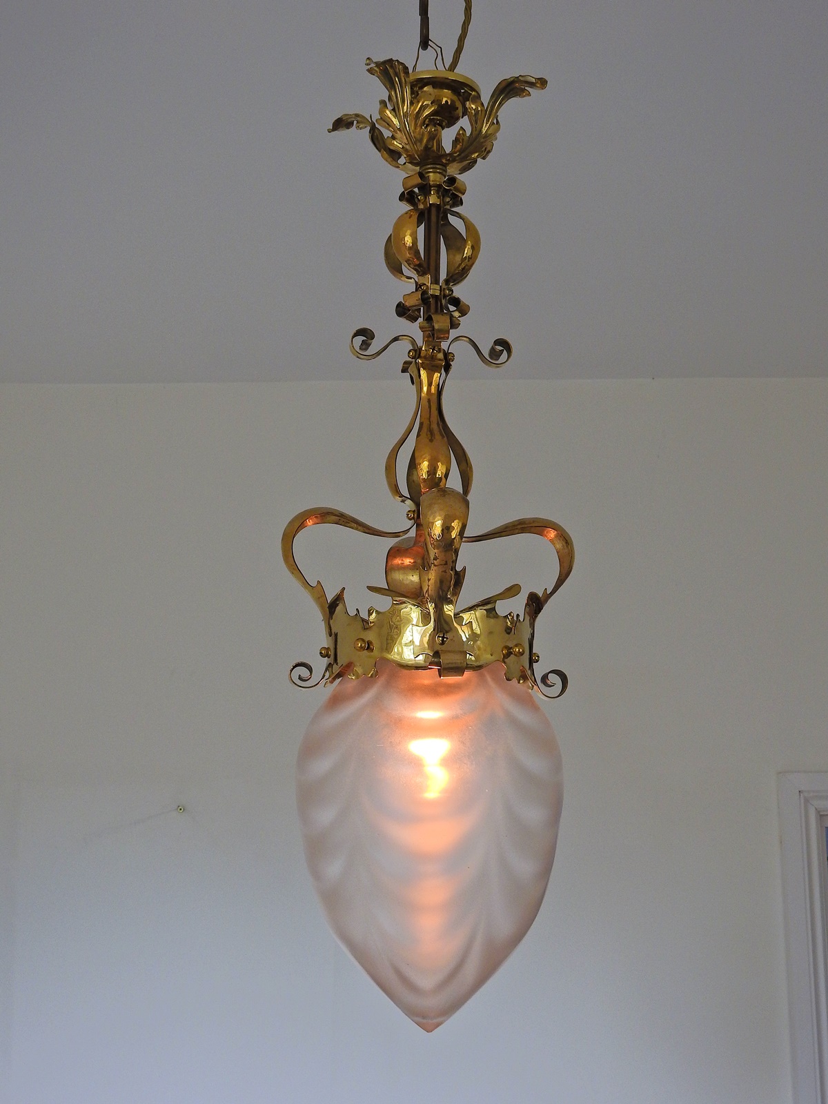 Attributed F & C Osler, Birmingham | Brass Arts & Crafts Lantern | England c.1905 | SOLD - Image 3