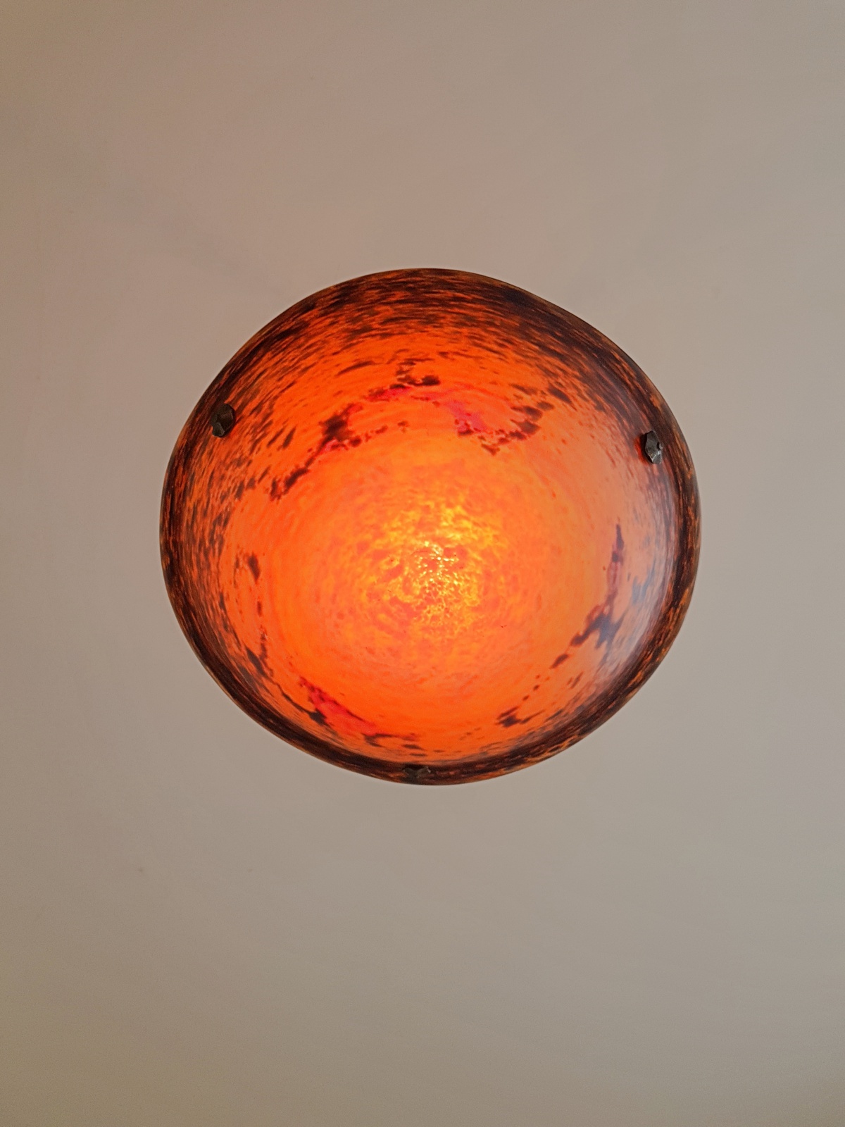 André Delatte, Nancy | Pate-de-verre Plafonnier | France c.1925 | SOLD - Image 5