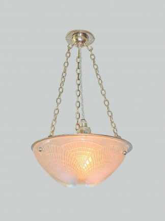 René Lalique | Petite "Vase Coquilles" Plafonnier | France c.1930 | SOLD