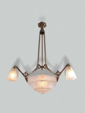 Pierre Maynadier, Paris | Art Deco Chandelier | As Found | SOLD
