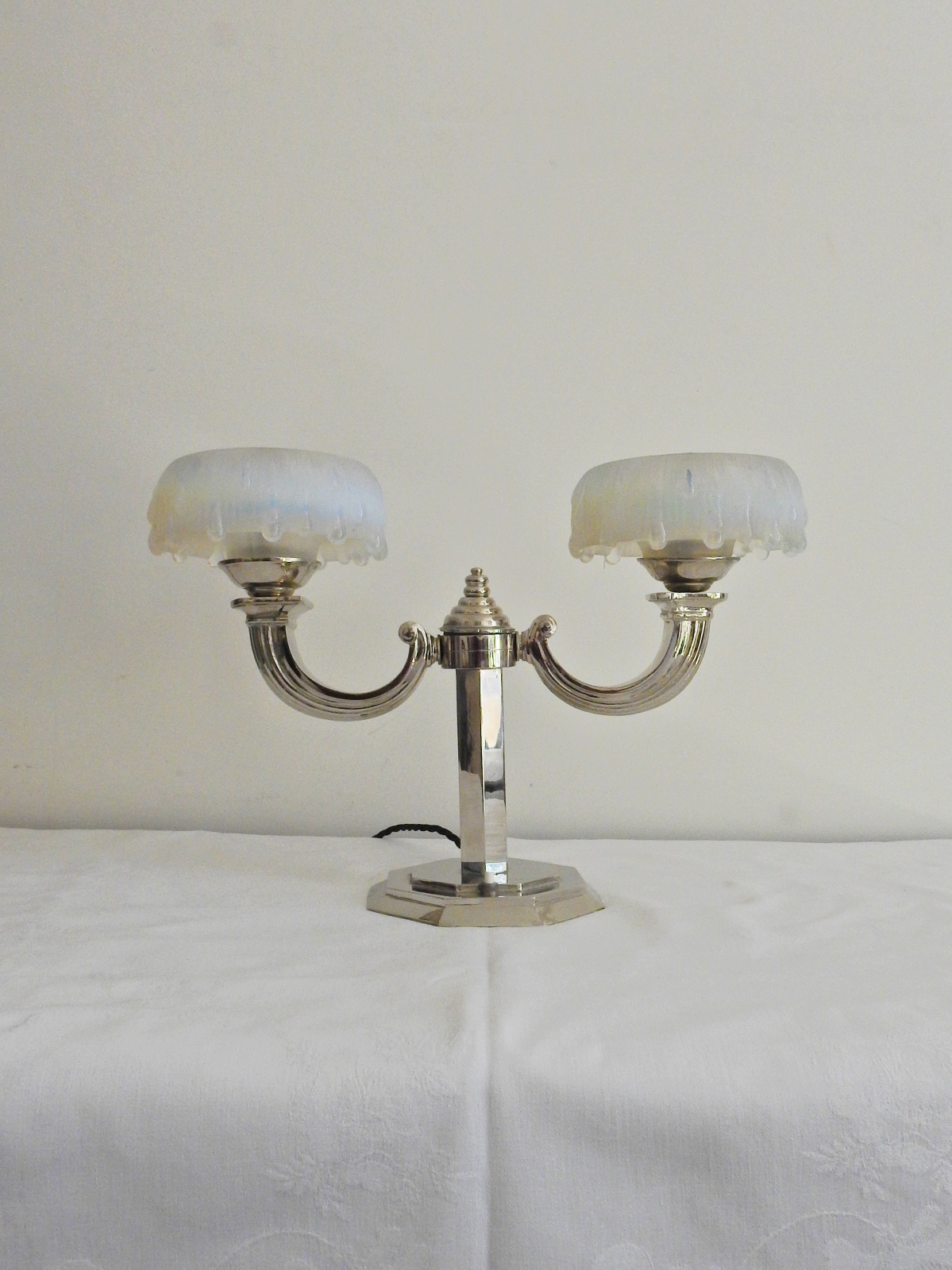 Henri Petitot & Ezan | 2 Art Deco Table Lamps | France c.1930 - Image 2