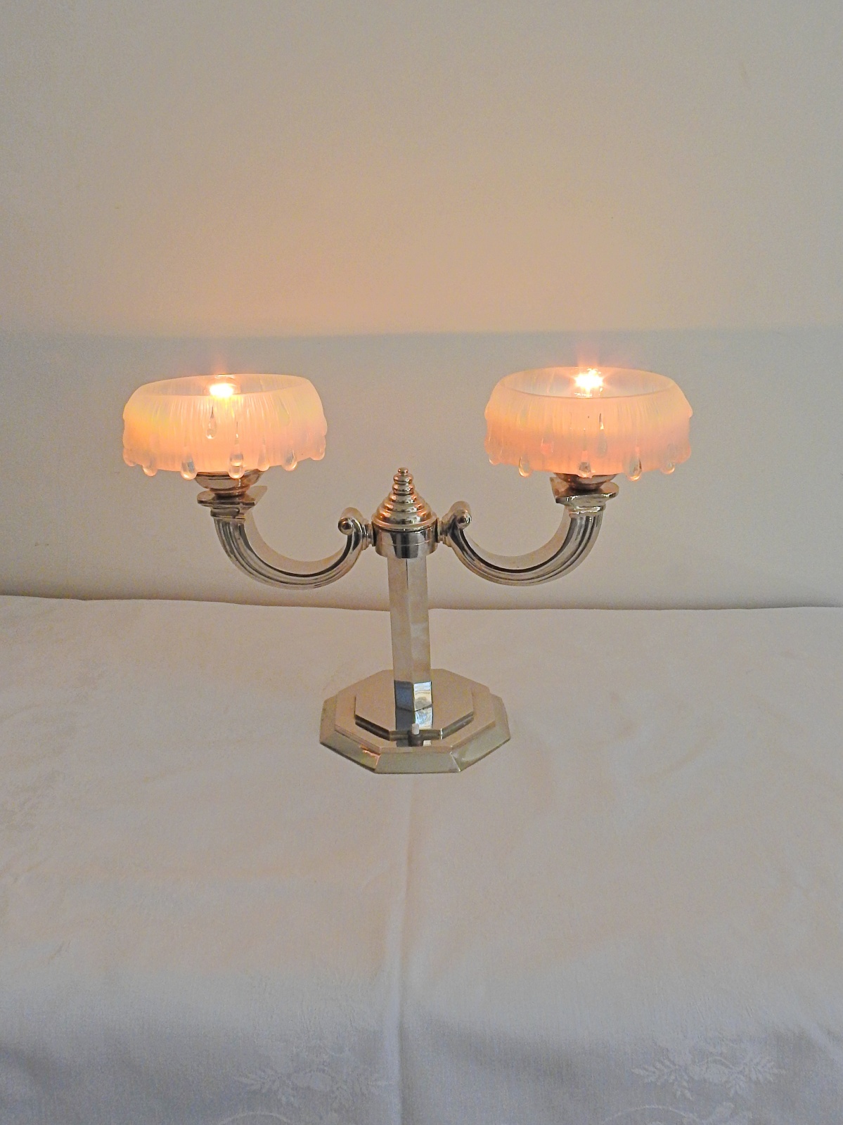Henri Petitot & Ezan | 2 Art Deco Table Lamps | France c.1930 - Image 3
