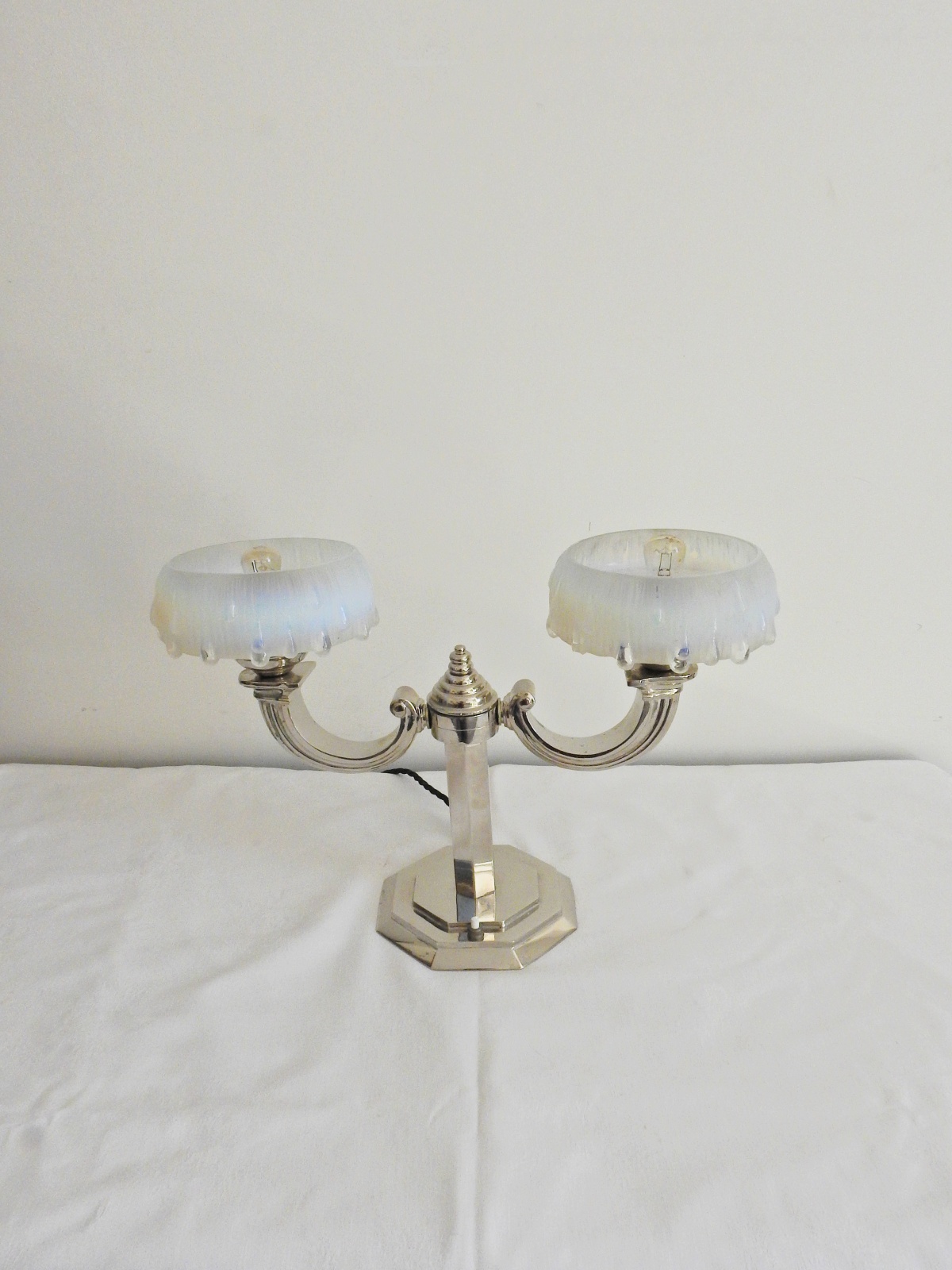 Henri Petitot & Ezan | 2 Art Deco Table Lamps | France c.1930 - Image 4