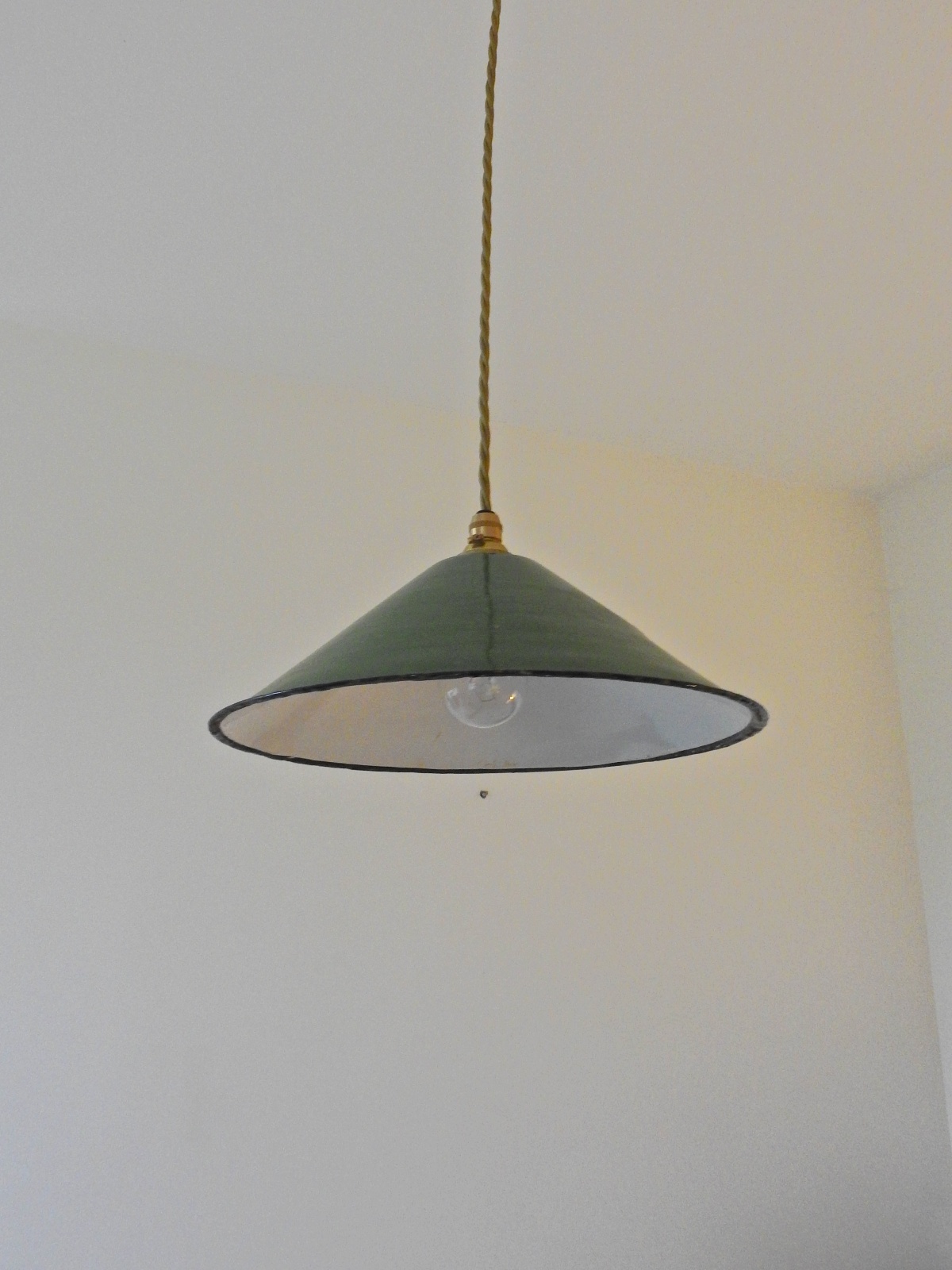 Unsigned | Collection of 4 Industrial Coolie Pendant Shades | Available to Buy Seperately - Image 2