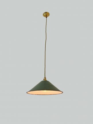 Unsigned | Collection of 4 Industrial Coolie Pendant Shades | Available to Buy Seperately