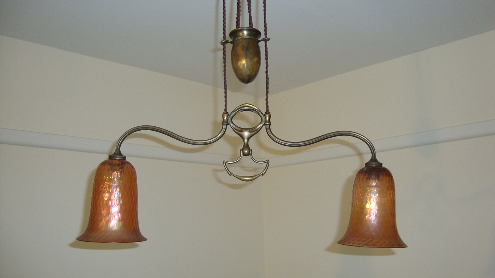 Faraday & Son, London | Edwardian "Rise & Fall" Ceiling Light | SOLD - Image 3