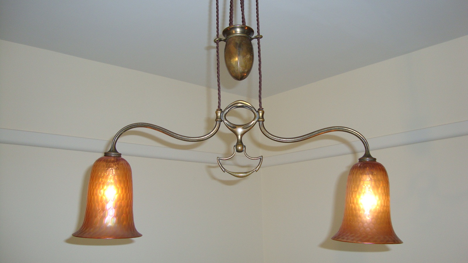 Faraday & Son, London | Edwardian "Rise & Fall" Ceiling Light | SOLD - Image 4