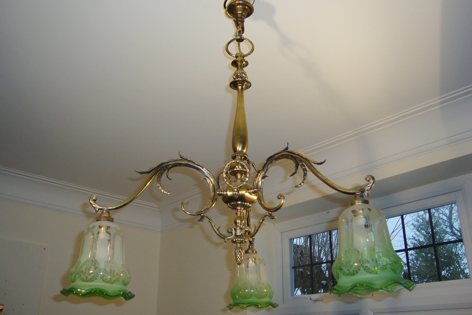 Faraday & Son, London | Decorative Edwardian Ceiling Light | England c.1905 | SOLD - Image 2