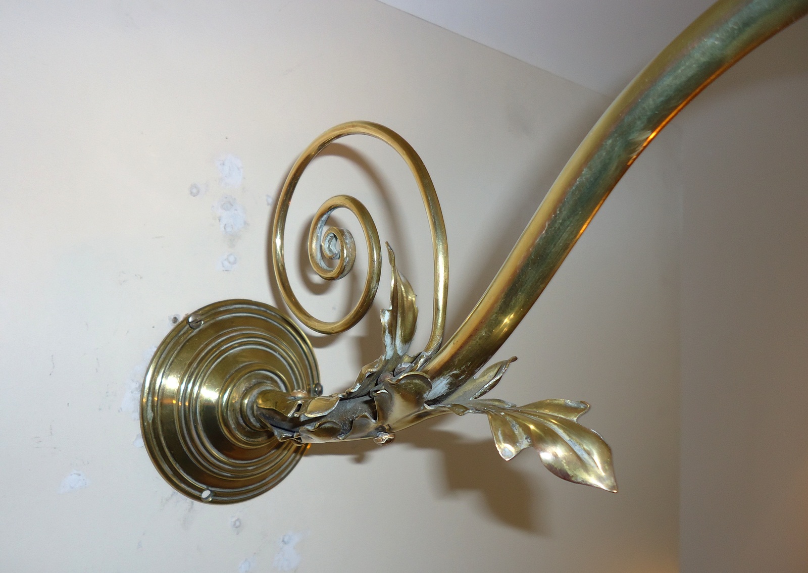 The General Electric Company (G.E.C) | Brass Art Nouveau Wall Light | England Early c.20th | SOLD - Image 3