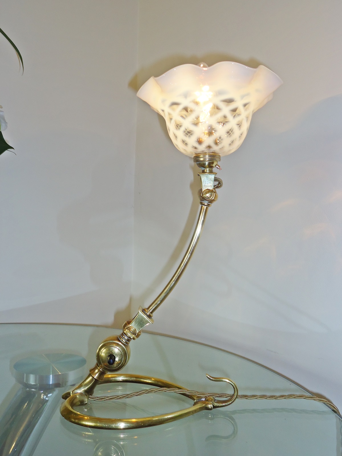 W.A.S Benson, London | Arts & Crafts Desk Lamp | England c.1900 | SOLD - Image 3