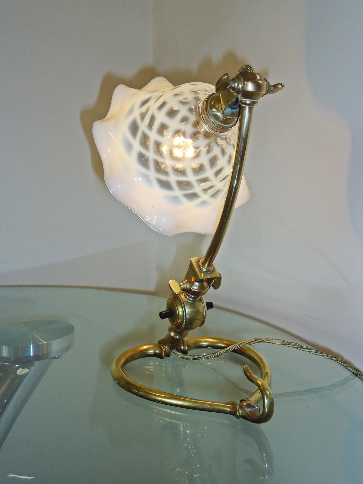 W.A.S Benson, London | Arts & Crafts Desk Lamp | England c.1900 | SOLD - Image 4