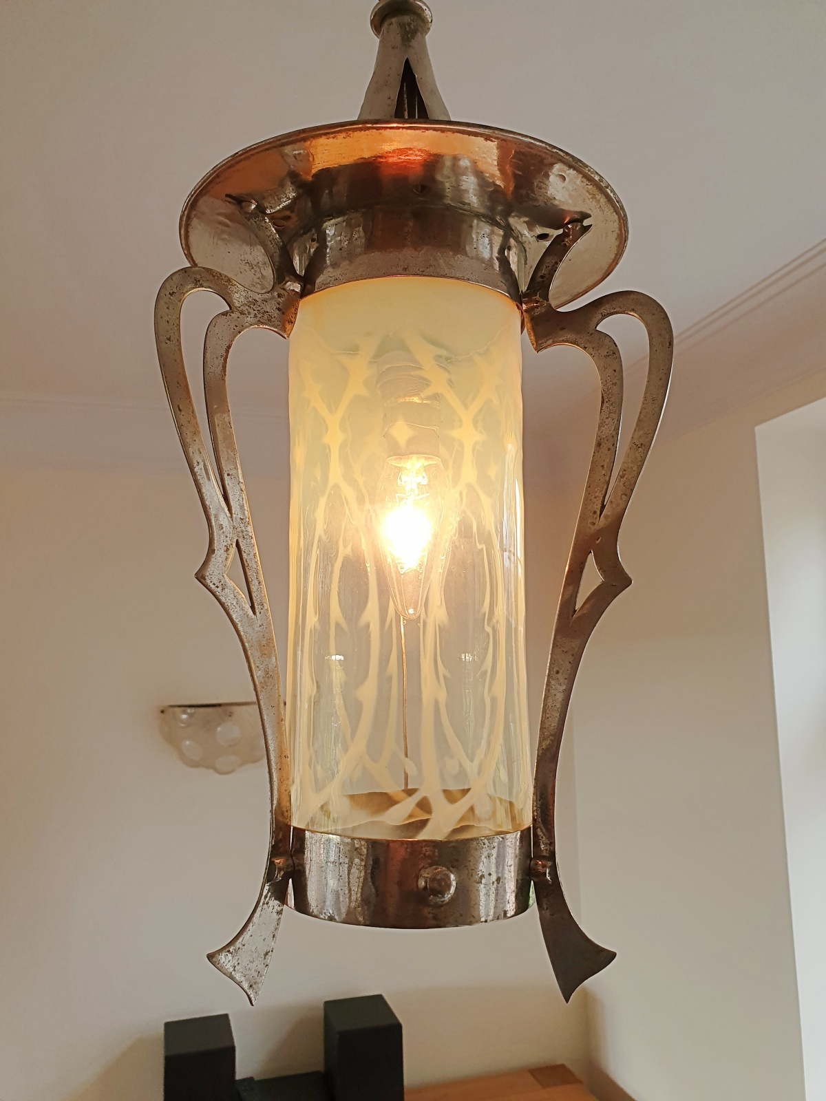 John Walsh Walsh | Silver-Plated Arts & Crafts Lantern | England c.1900 | SOLD - Image 4