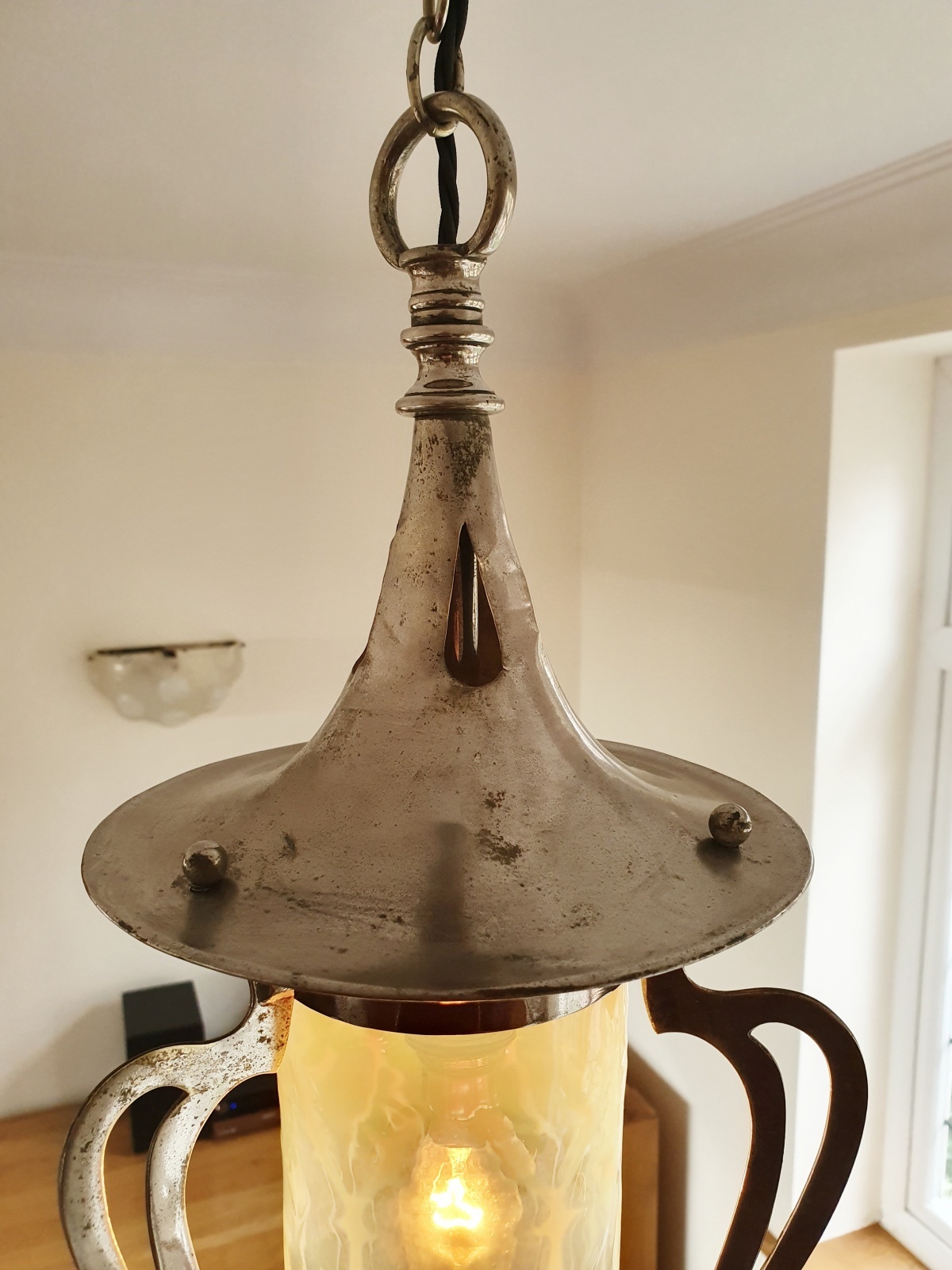 John Walsh Walsh | Silver-Plated Arts & Crafts Lantern | England c.1900 | SOLD - Image 6